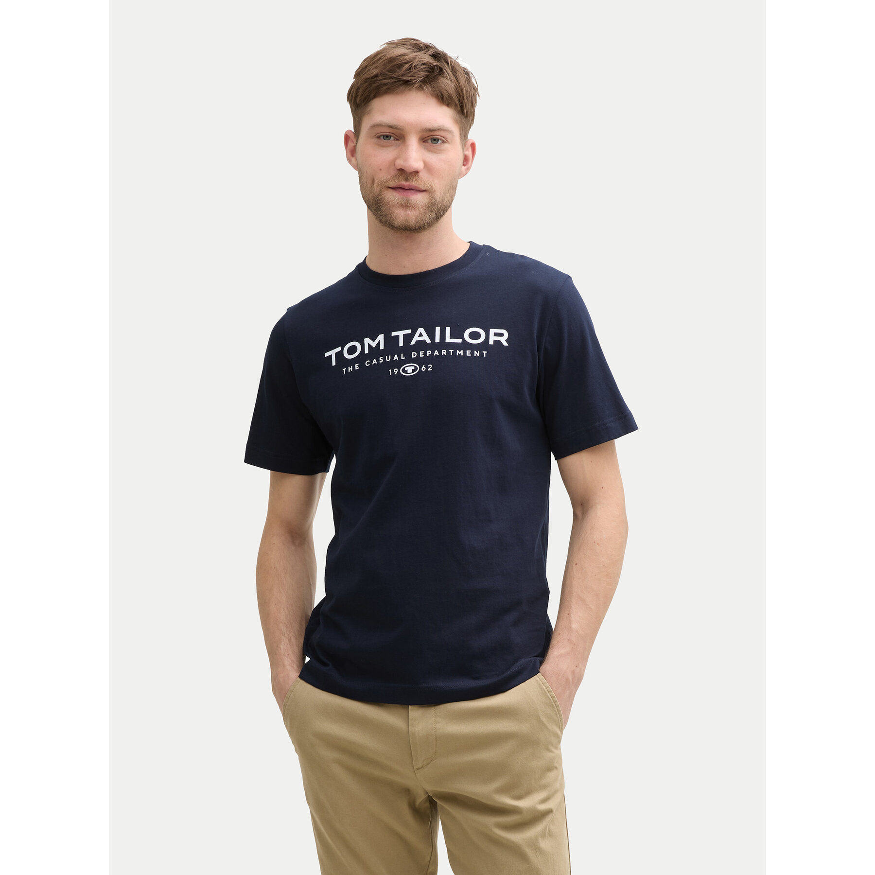 Tom Tailor Póló 1045773 Sötétkék Regular Fit