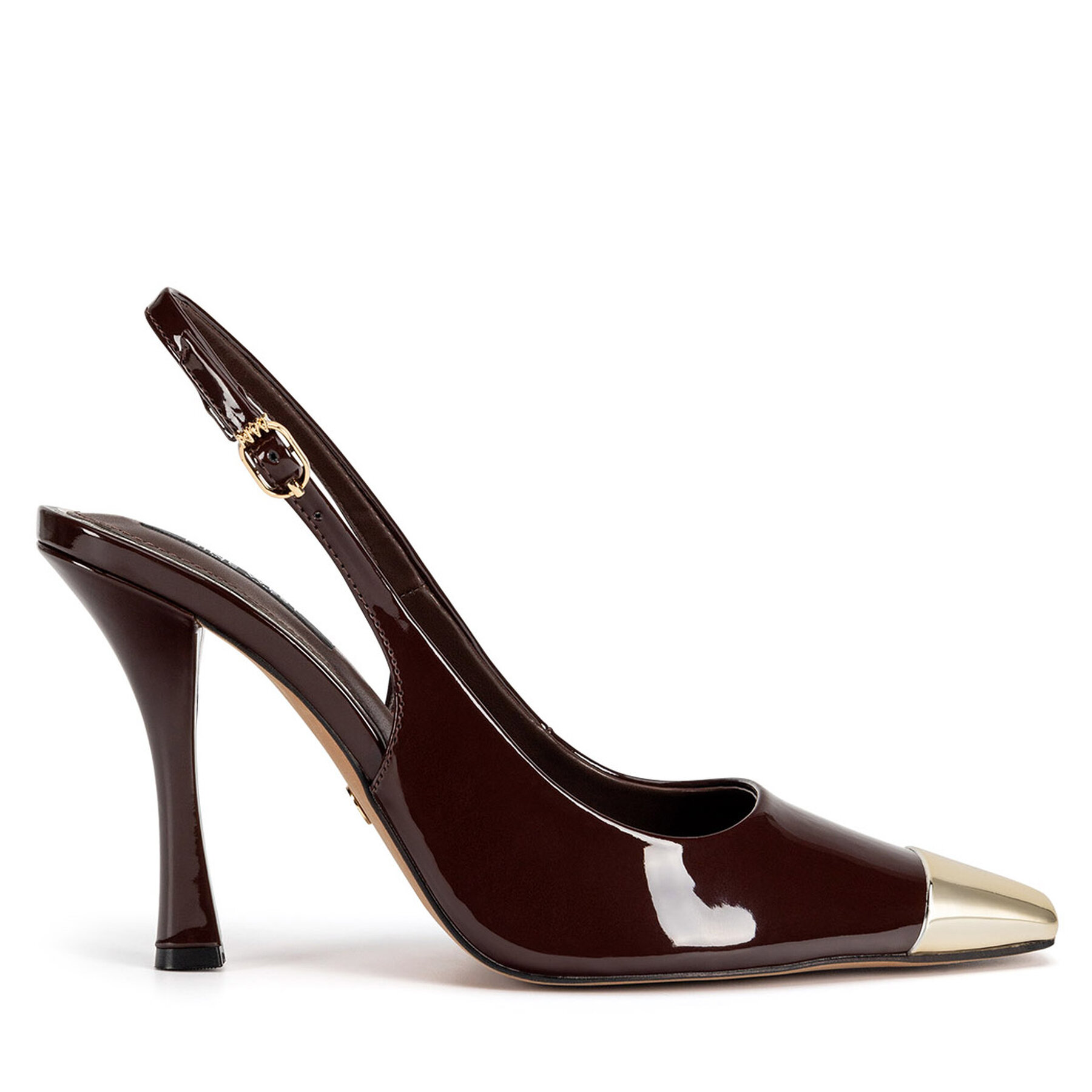 Pantofi cu toc subțire Nine West WFA3376-1 Maro