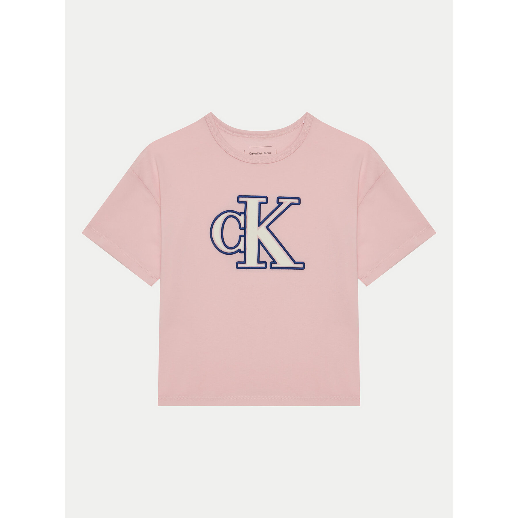 Calvin Klein Jeans T-Shirt IG0IG02806 Ροζ Boxy Fit