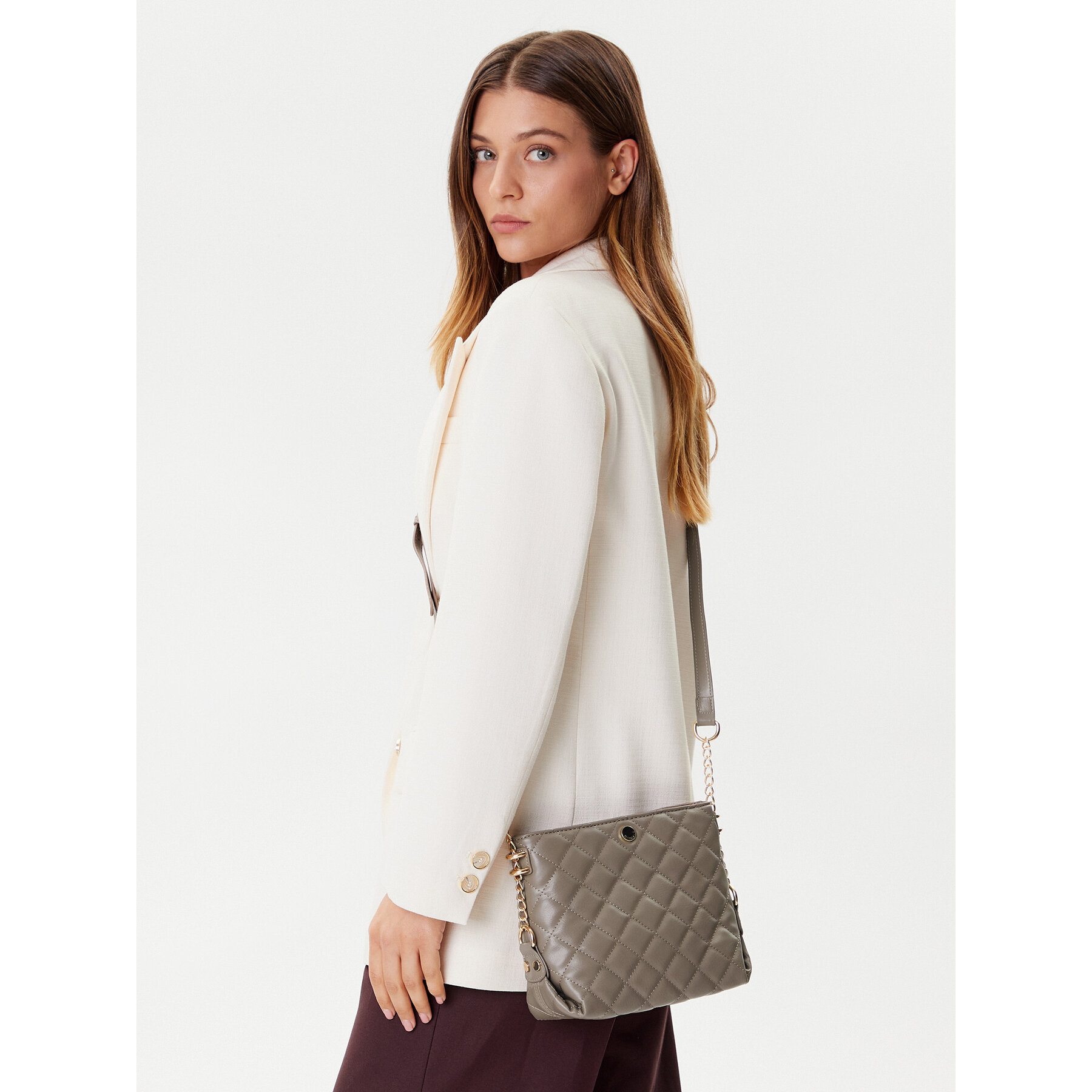 Τσάντα Monnari TORIMP0-24Z-BAG4610-K015 Μπεζ