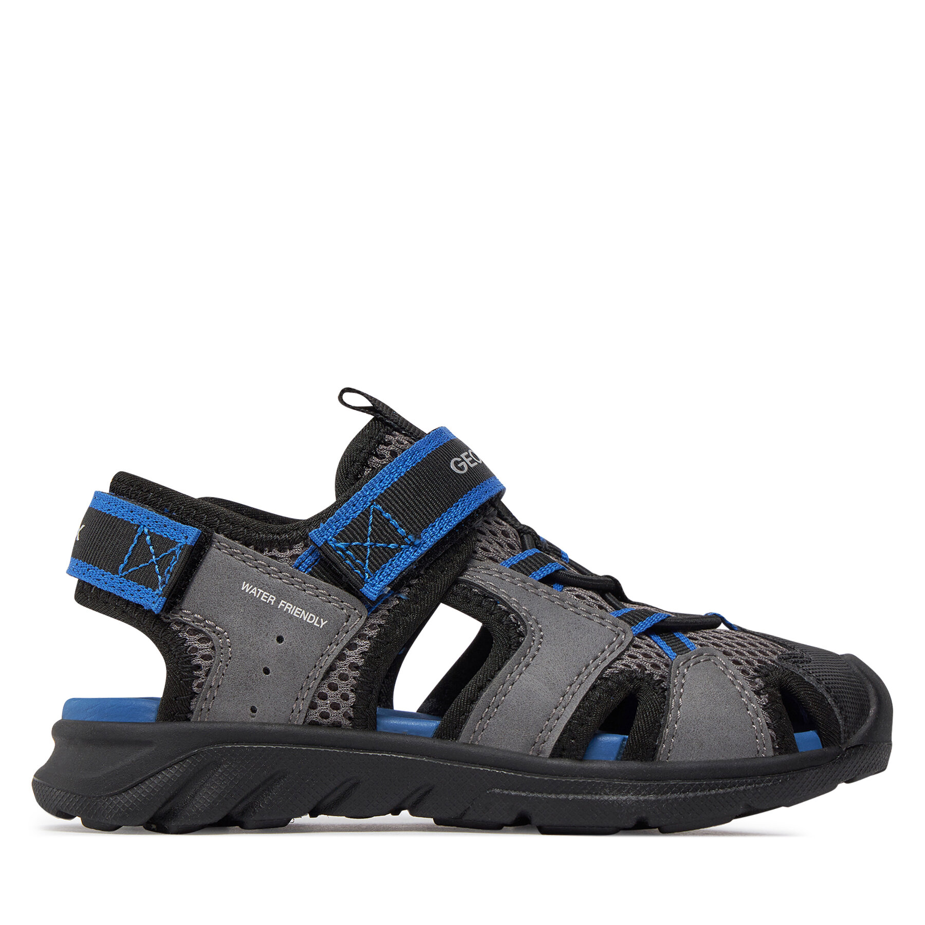 Sandály Geox J Sandal Airadyum Bo J45F1F 014ME C0069 M Šedá