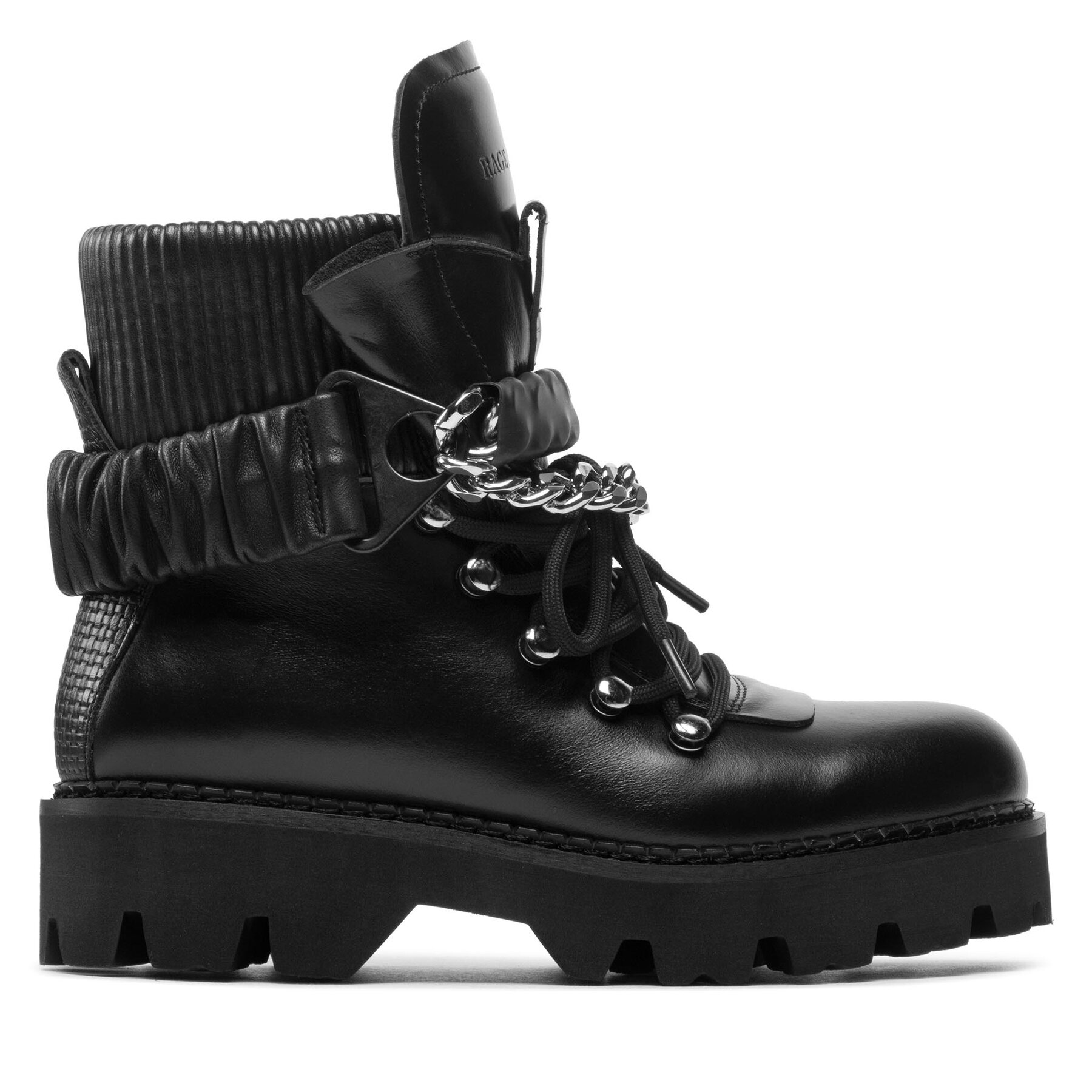 Trapper stila apavi Rage Age RA-11-06-000365 Melns