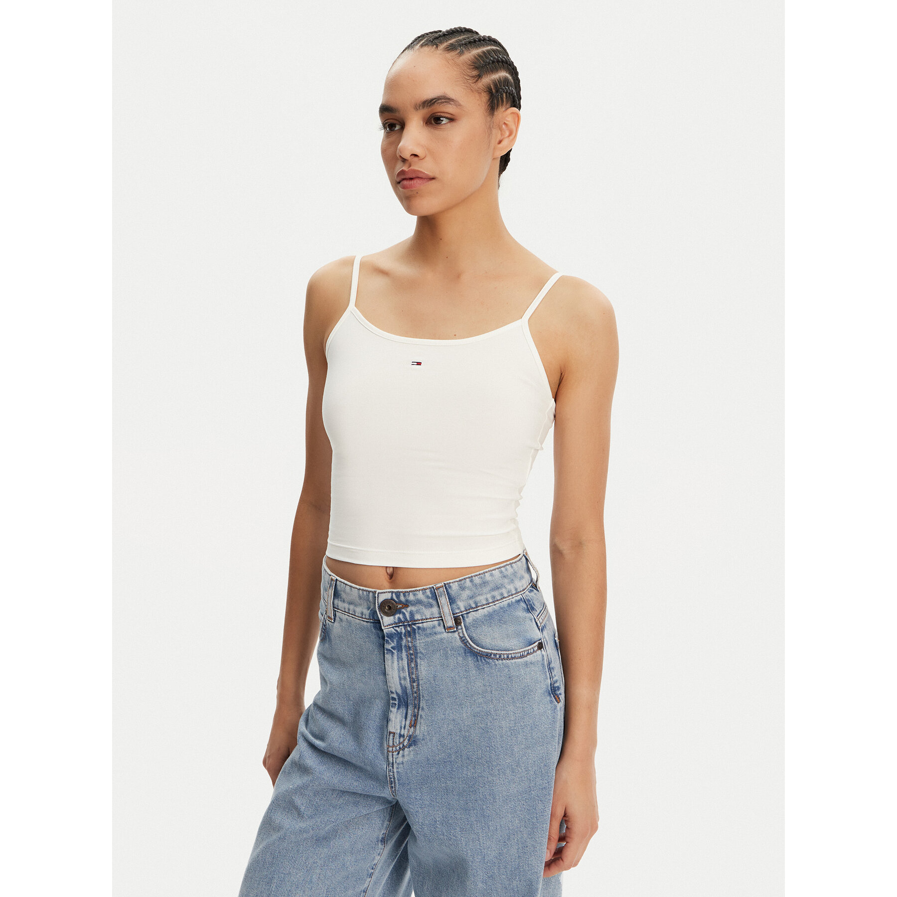 Tommy Jeans Σετ τοπ Essential DW0DW18148 Έγχρωμο Regular Fit