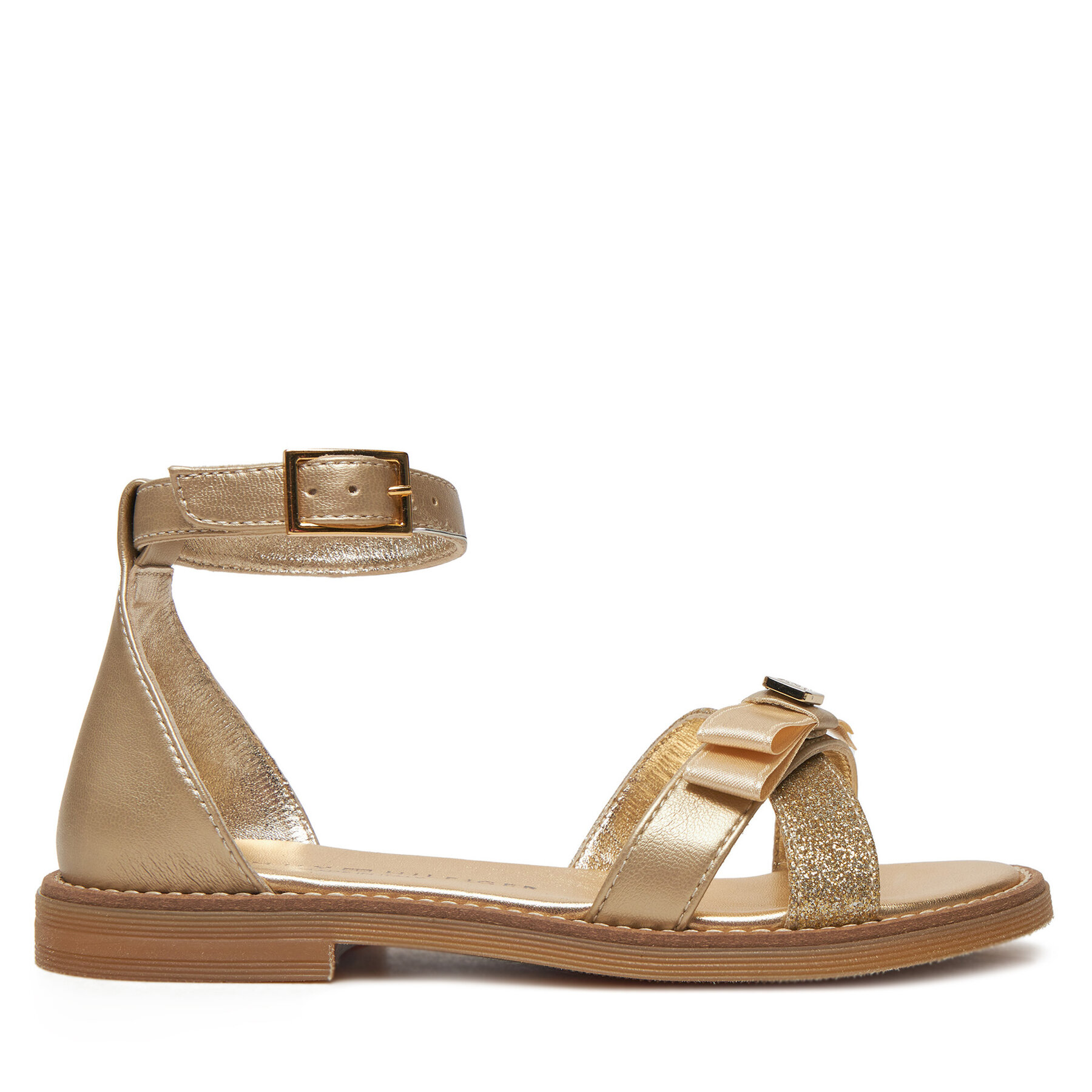 Sandále Tommy Hilfiger Sandal T4A2-33943-0572 M Zlatá