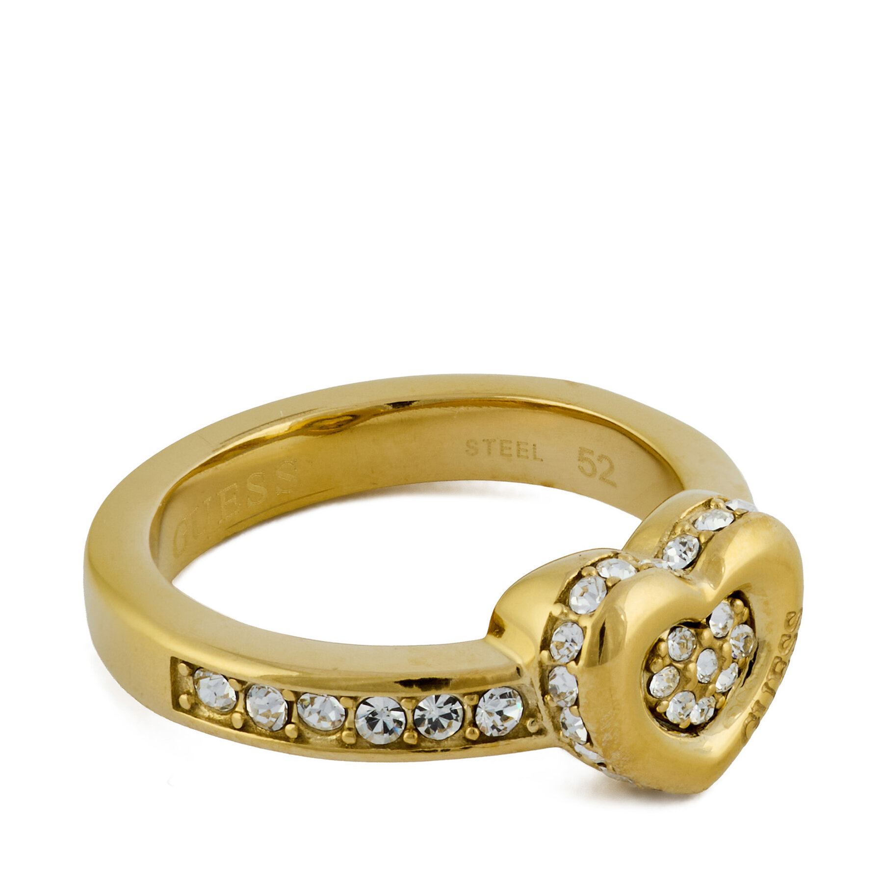 Пръстен Guess JUBR05 464JW Златист