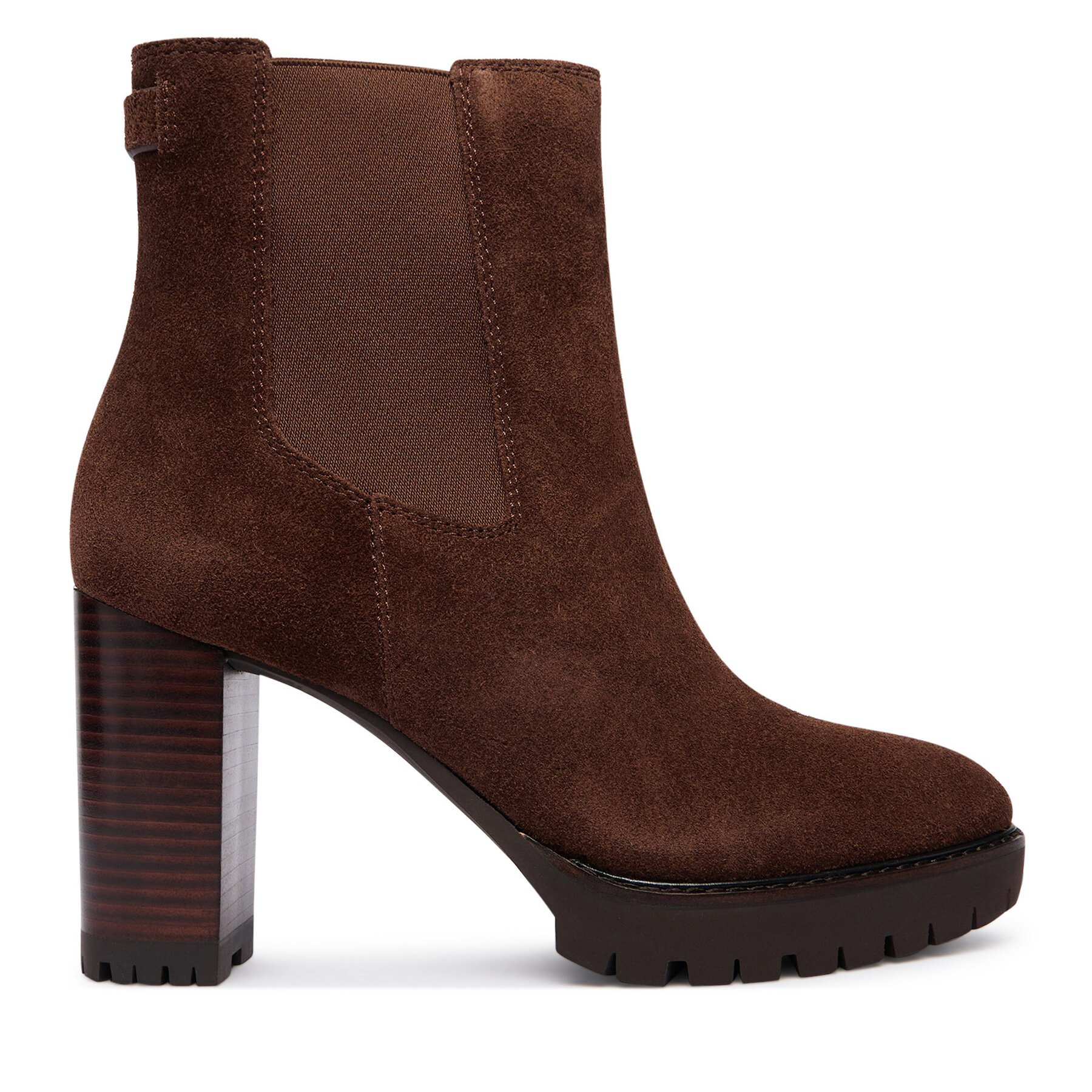 Členková obuv LAUREN RALPH LAUREN Layne 802942566002 Hnedá