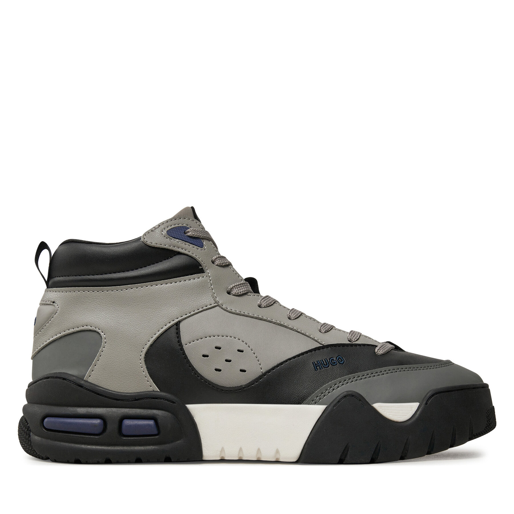 Uomo Sneakers HUGO, Taglia 45, Grigio, Kedge 50523969, taglia : 45