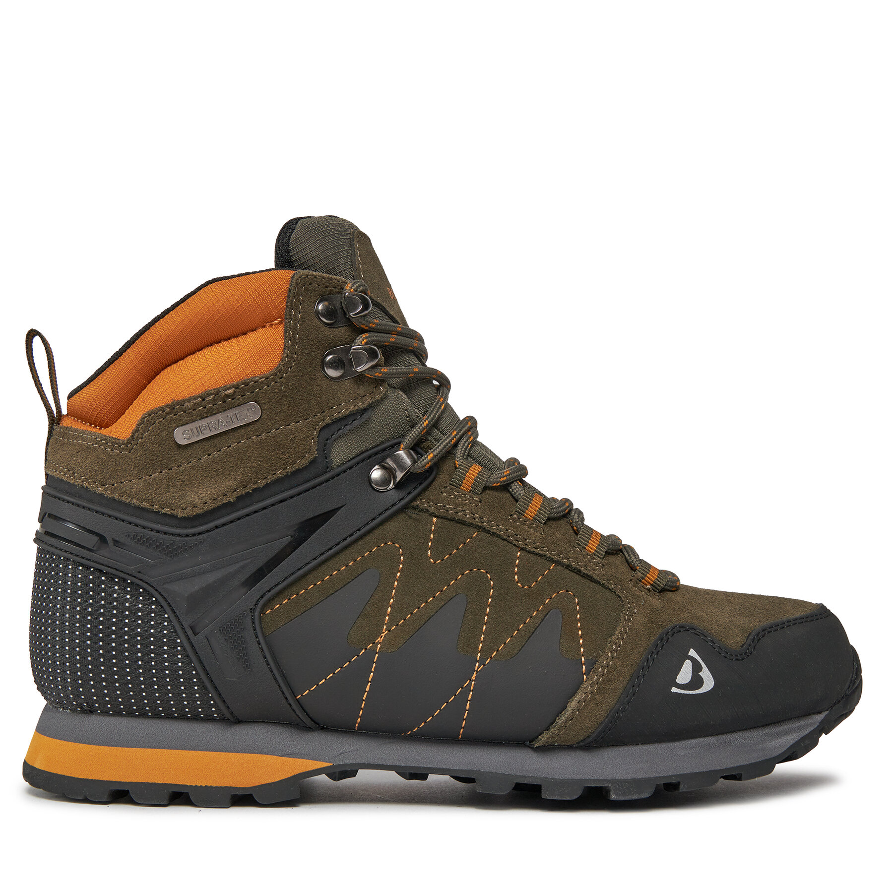 Botas de trekking Bergson Tubkal Mid Caqui