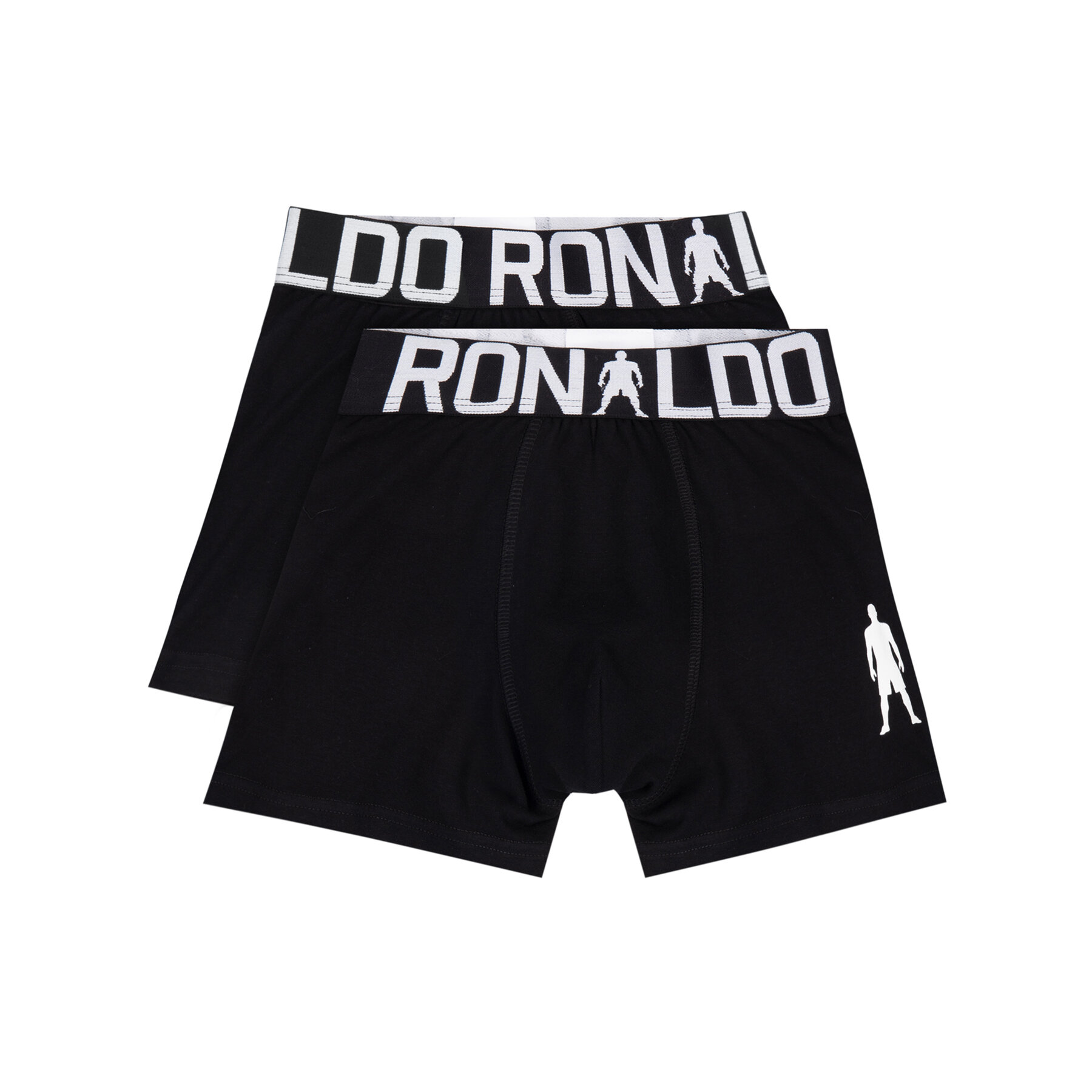 Cristiano Ronaldo CR7 Boxer szett Boys 2-Pack Boxer 8400-51-451 Fekete
