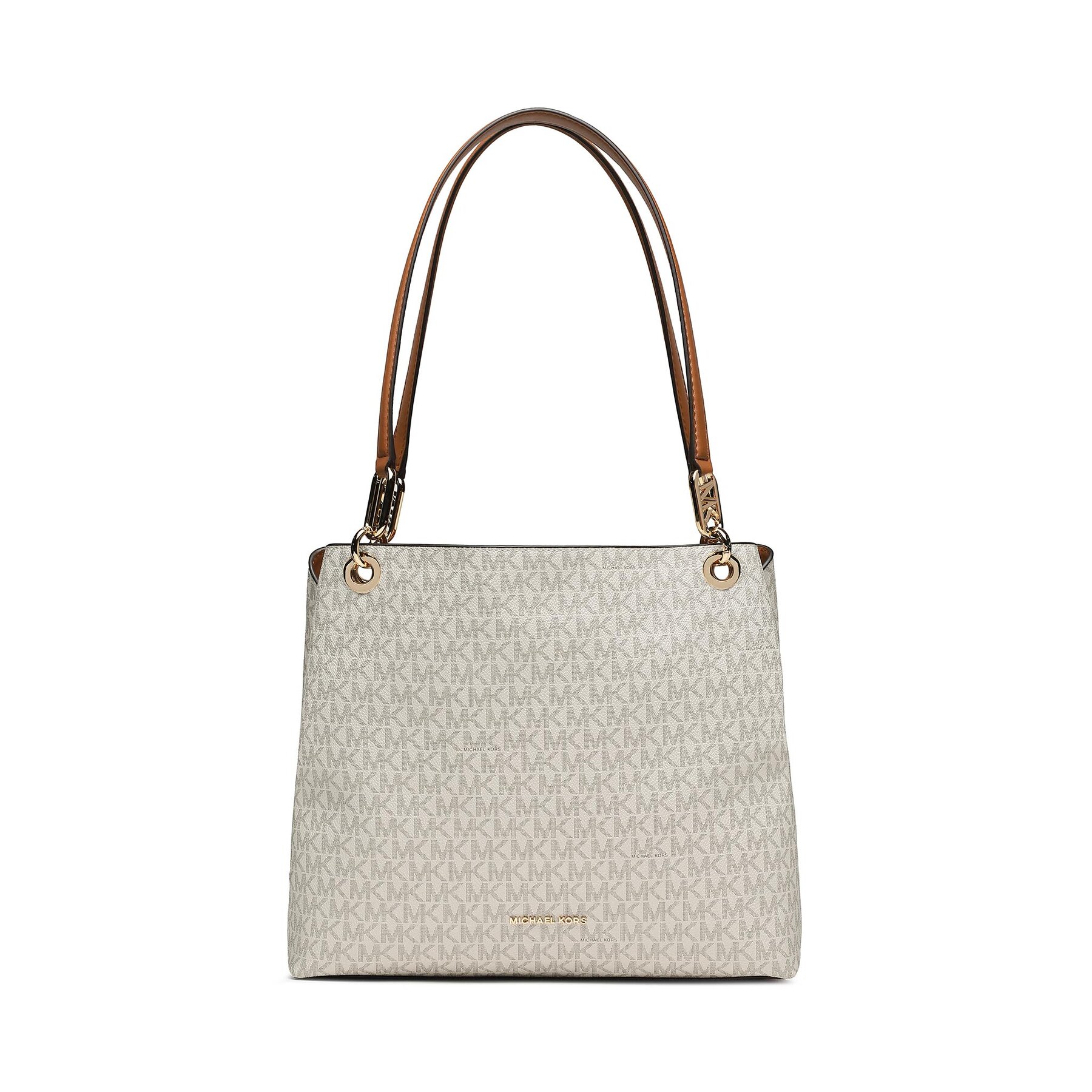 Дамска чанта MICHAEL Michael Kors Kensington 30F3G8KT7B Екрю