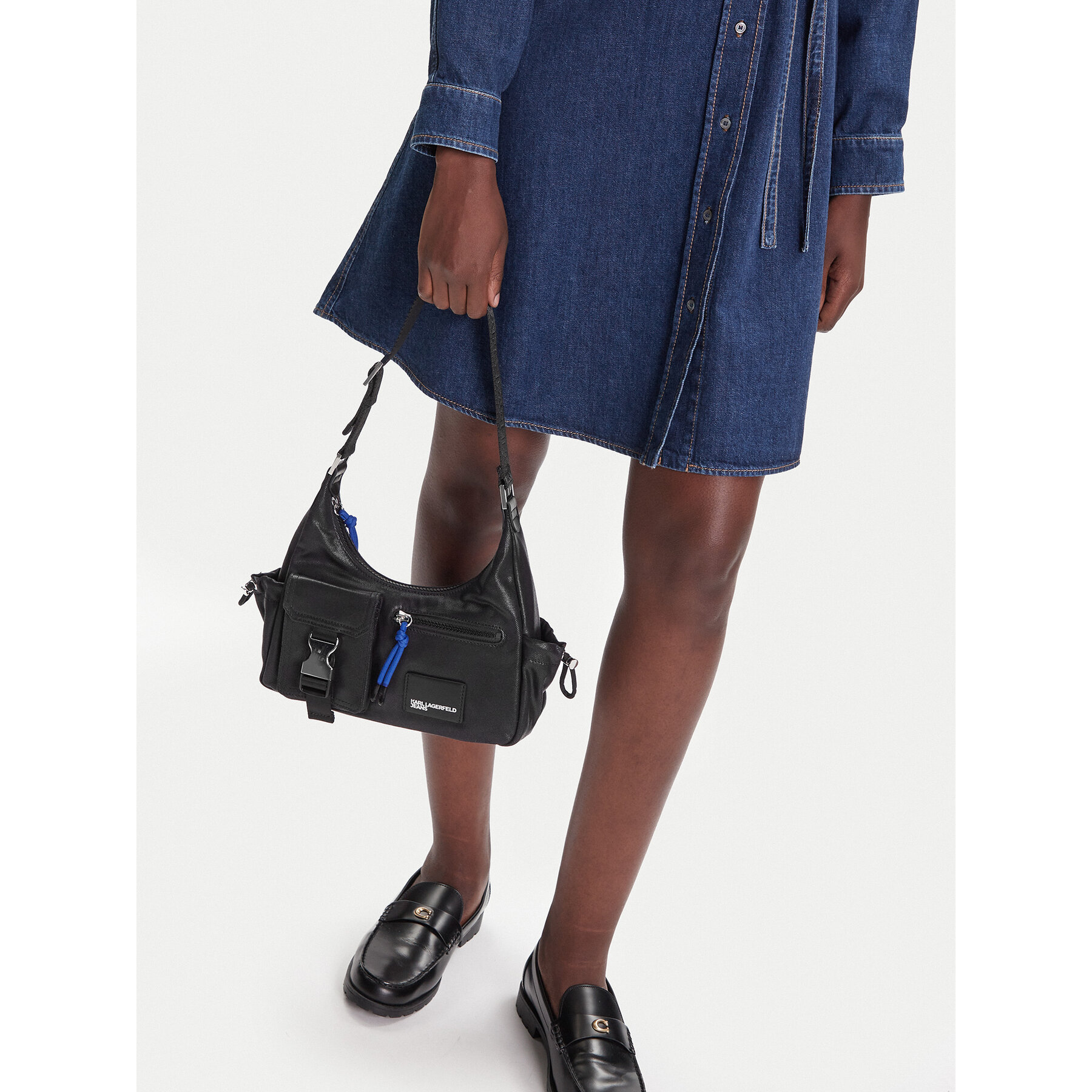 Táska Karl Lagerfeld Jeans A3W30225 Fekete