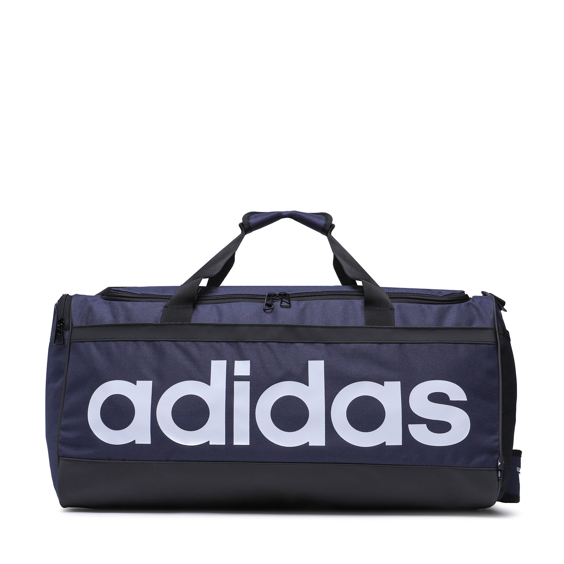 Спортна чанта adidas Essentials Linear Duffel Medium HR5349 Тъмносин