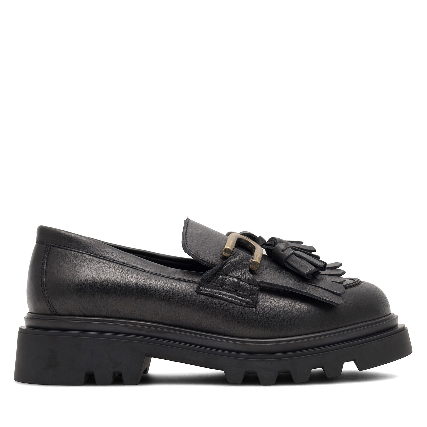 Dámske Loafers Badura, Rozmer: 38, Čierna, 22SS24