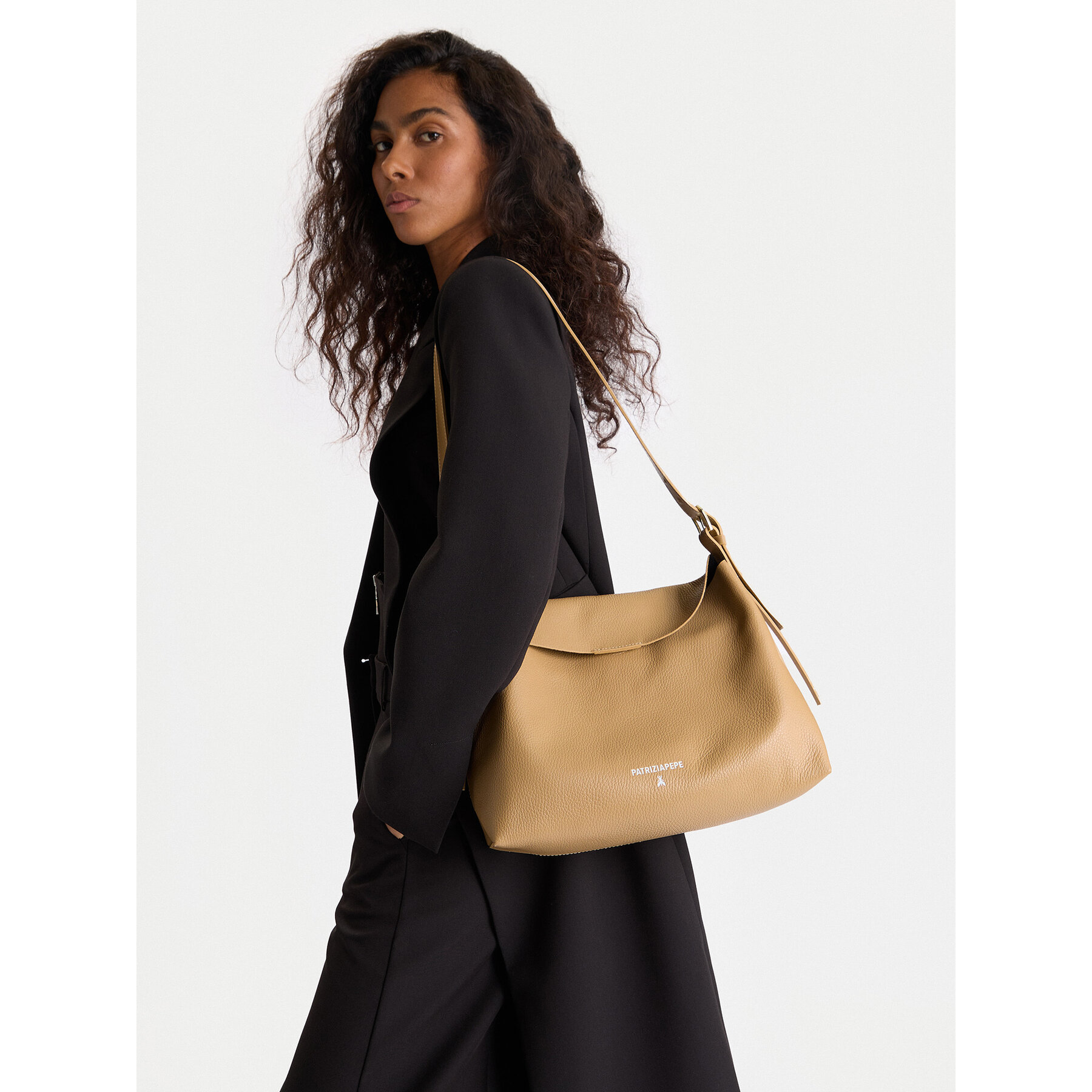 Borsetta Patrizia Pepe 8B0257/L148-B775 Beige