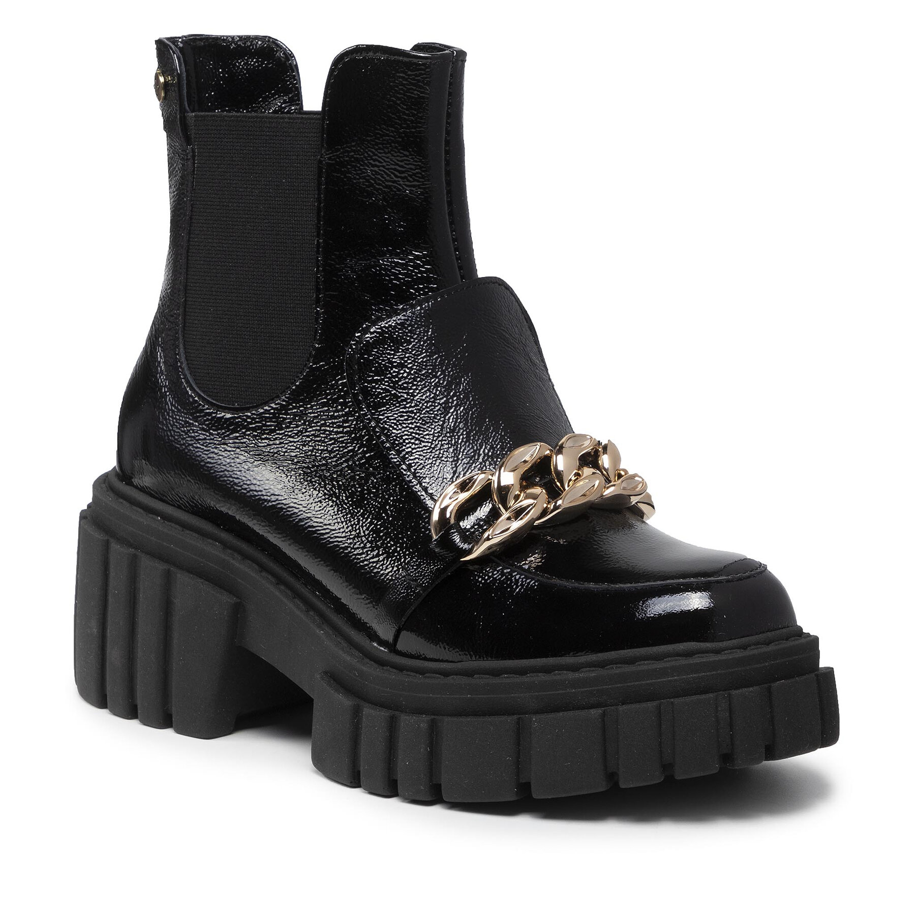 Botine Maciejka 2857J-01/00-3 Czarny Naplak epantofi.ro imagine noua