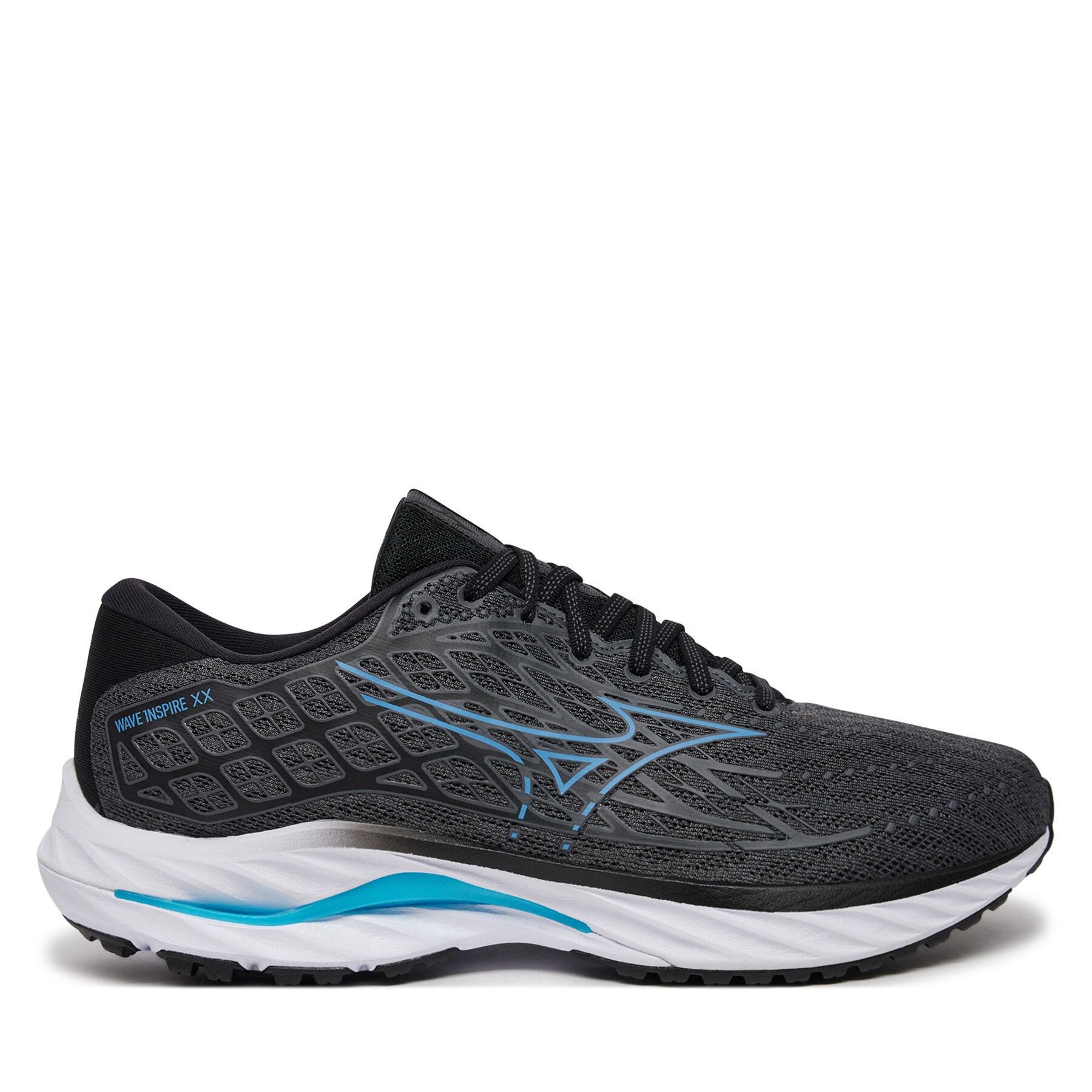 Chaussures de running Mizuno Wave Inspire 20 J1GC2444 Noir