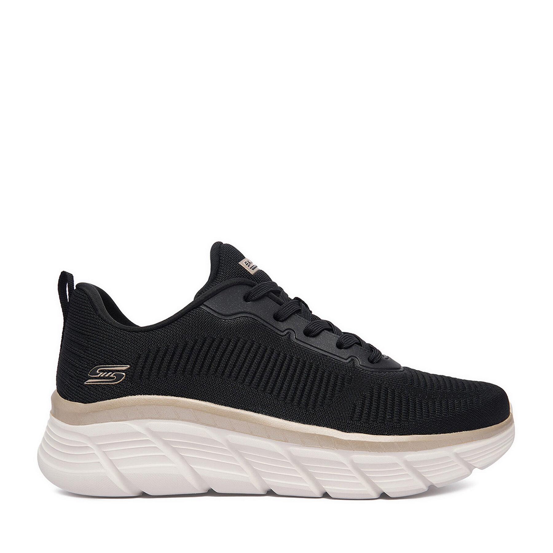Sneakers Skechers C-BOBS HI FLEX 117385 BKGD Negru