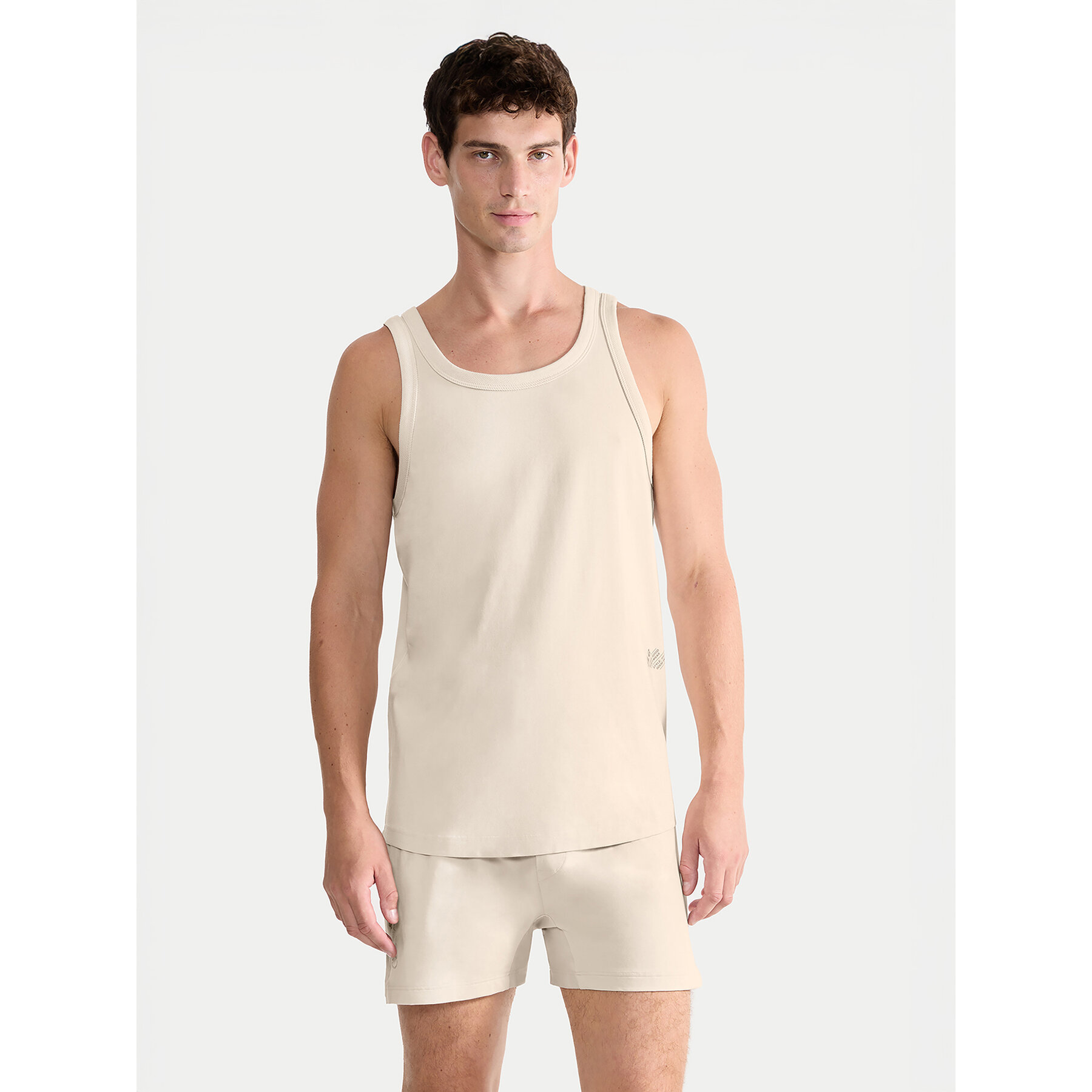 Sloggi Canottiera 10222292 Beige Regular Fit