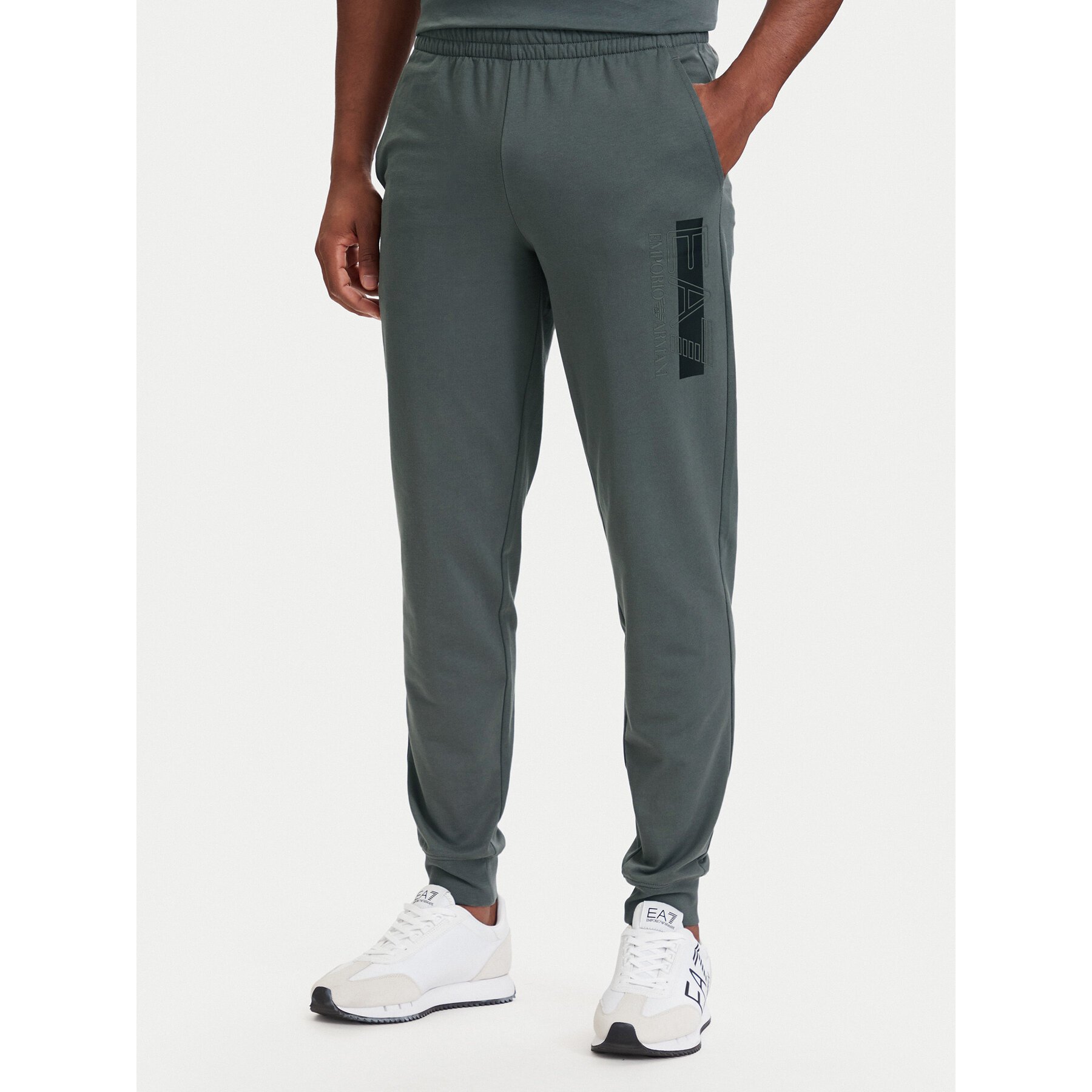 EA7 Emporio Armani Jogginghose 7M002422 AF13512 M8011 Grau Slim Fit