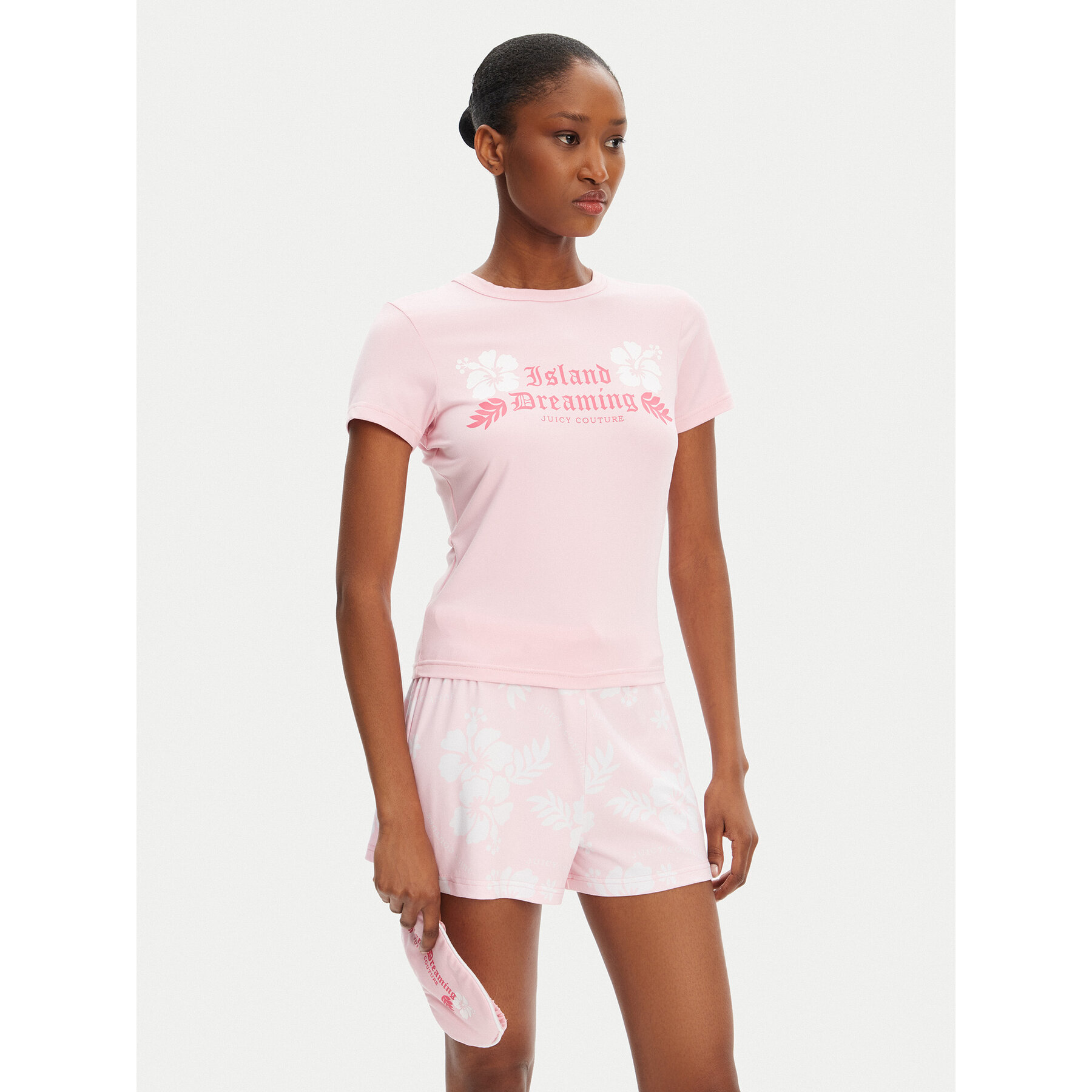 Juicy Couture Pizsama Island Dreaming JCLPJ125507 Rózsaszín Regular Fit