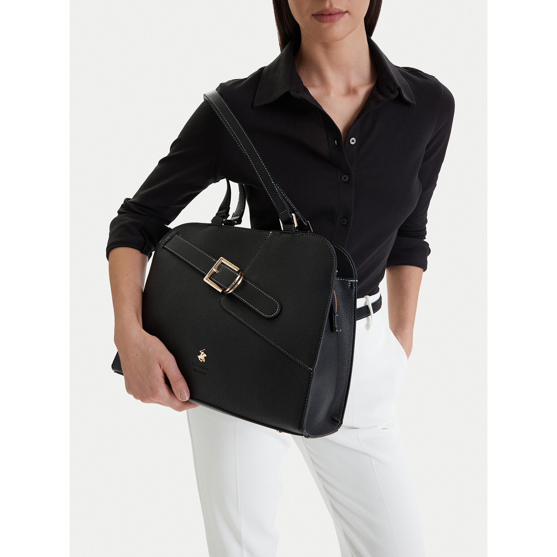 Дамска чанта Beverly Hills Polo Club CEO-BHPC-C-006-09 Черен