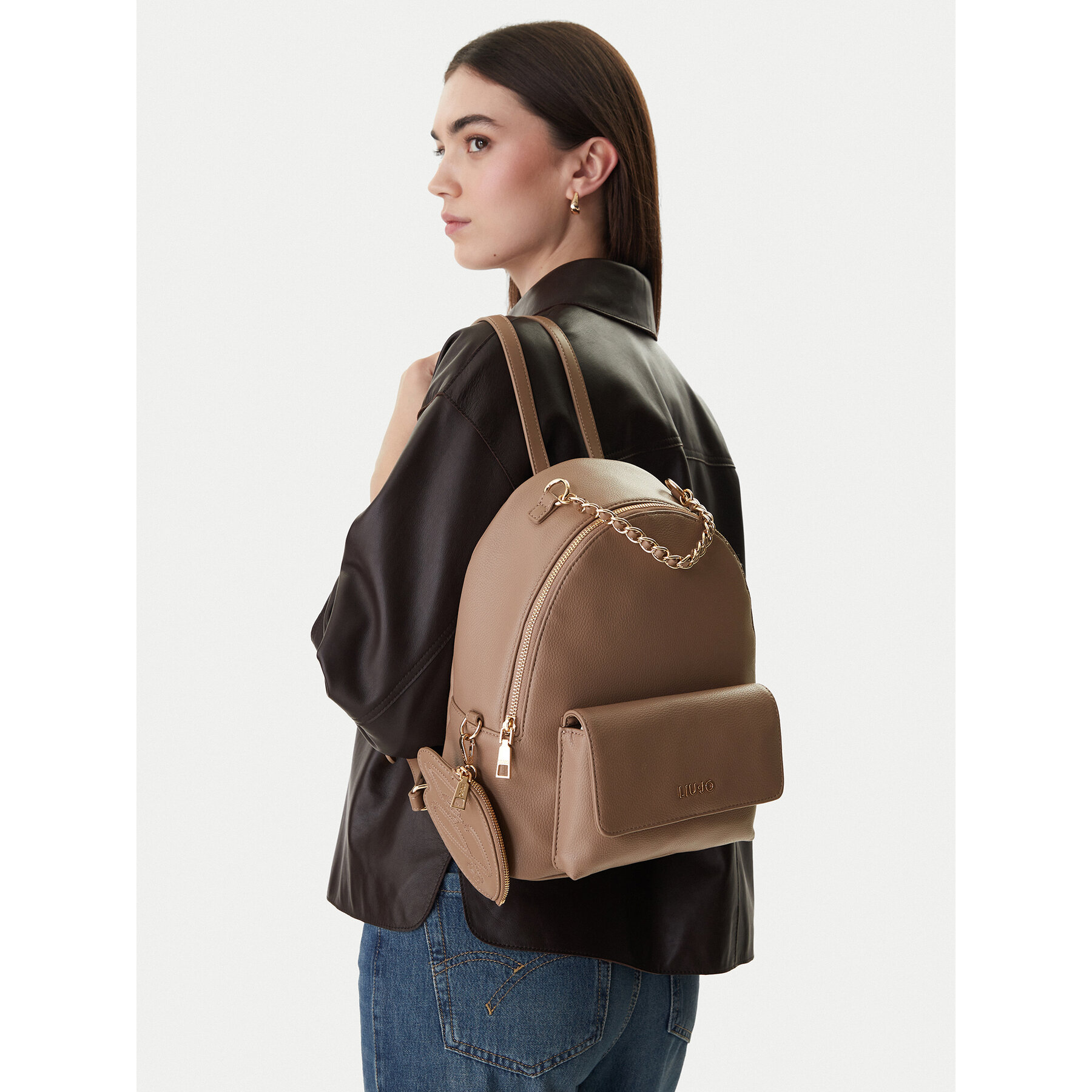 Ruksak Liu Jo AA6324 E1012 Smeđa