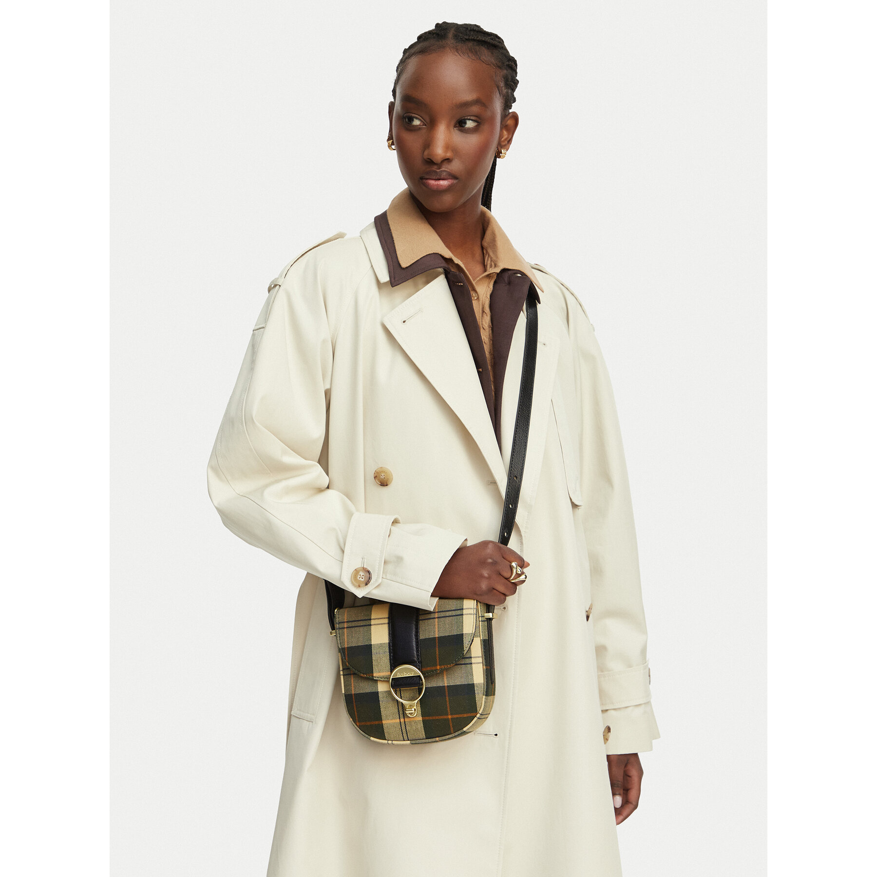 Torbica Barbour Elm LBA0504TN51 Tamno zelena