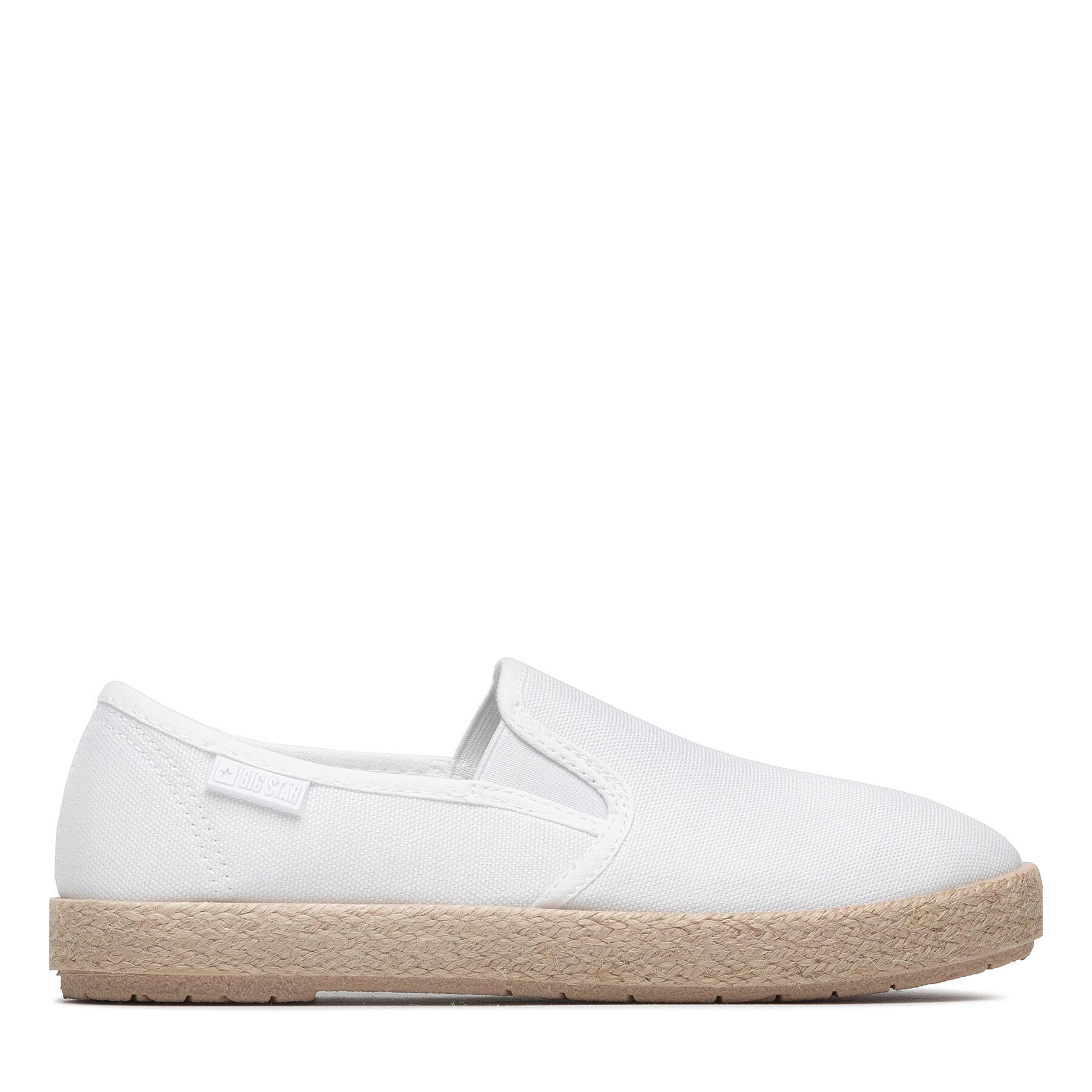 Damskie Espadryle Big Star Shoes, Rozmiar 37 Biały DD274015