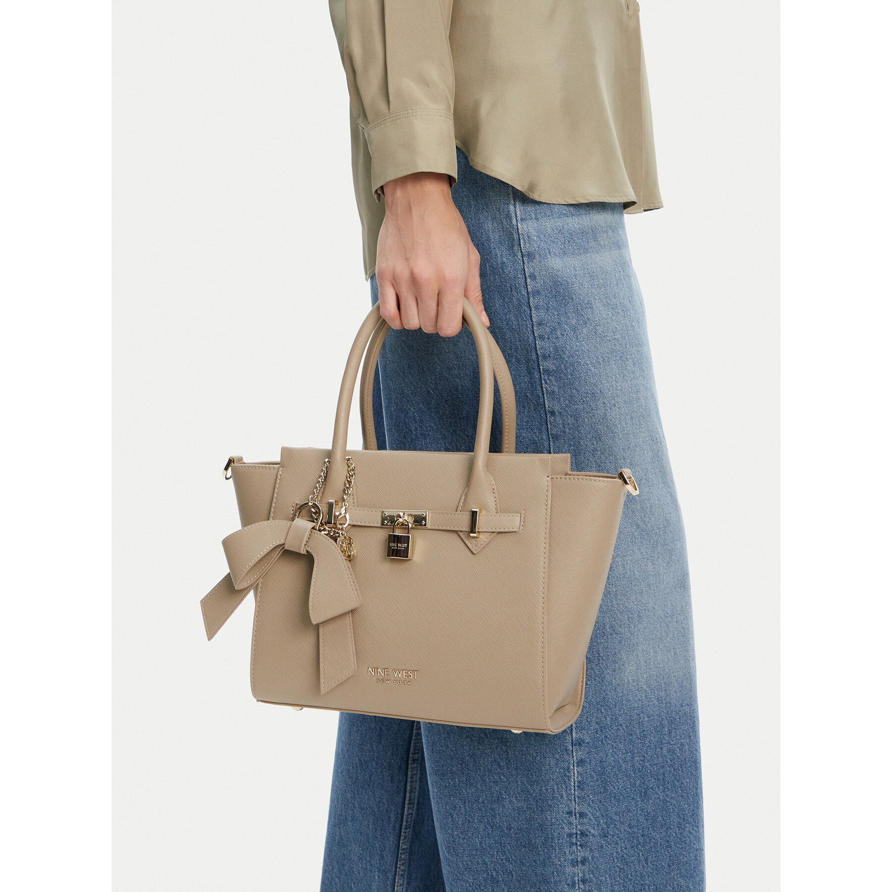 Torbica Nine West CEO-Chelsea-Charm-II-LX10185 Bež