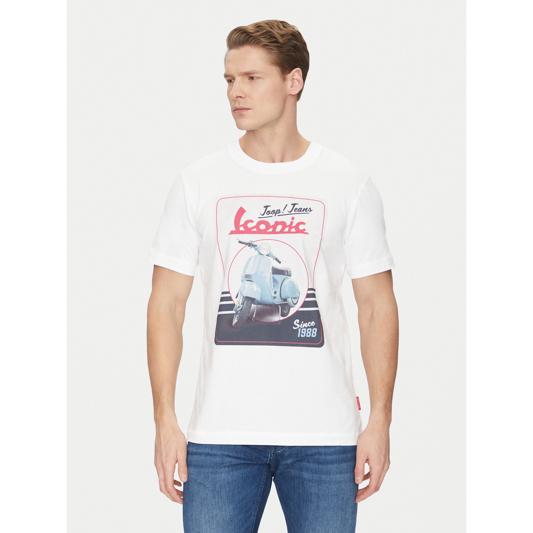 JOOP! Jeans T-Shirt 30045503 Weiß Modern Fit