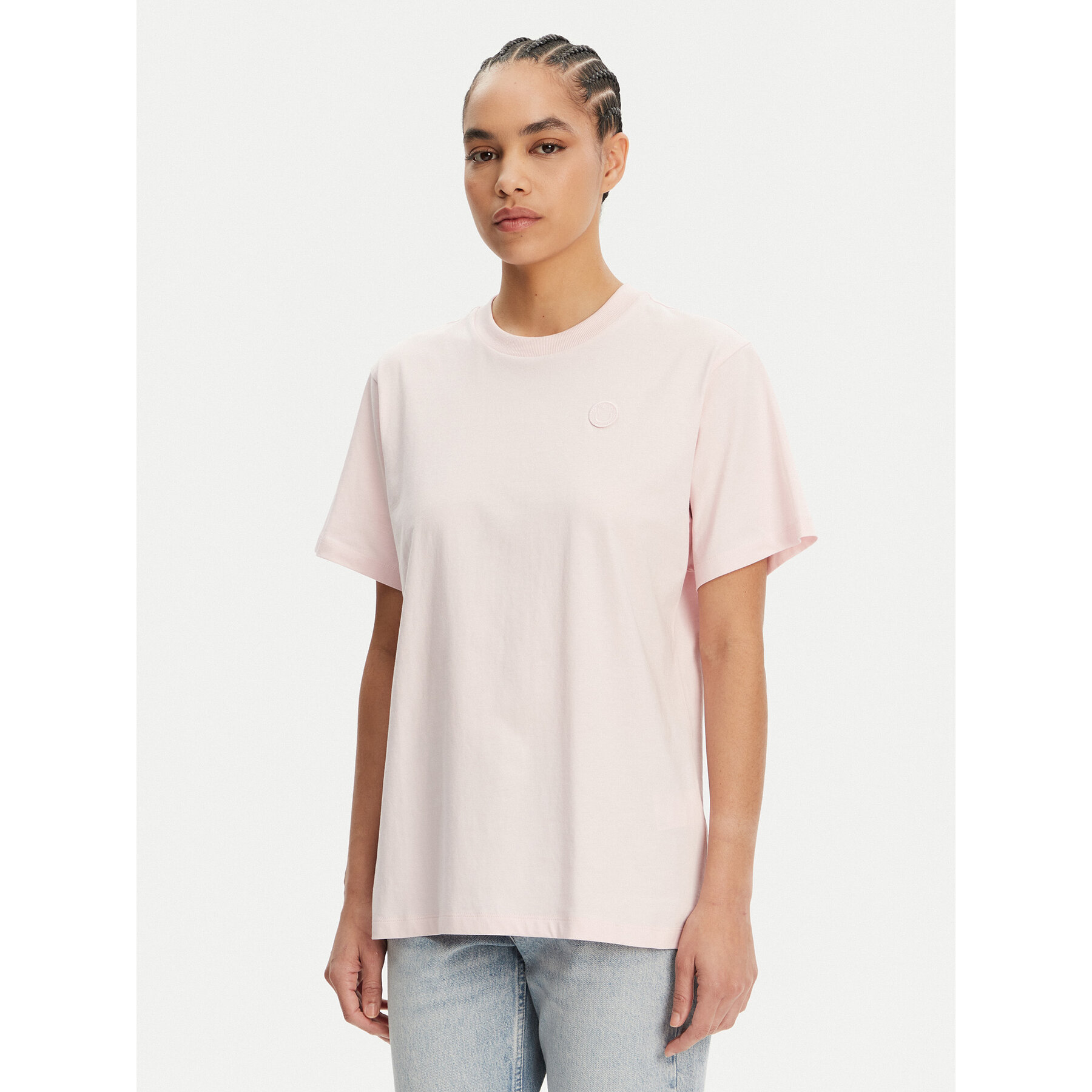 HUGO T-Shirt Vintage 50518139 Ροζ Relaxed Fit