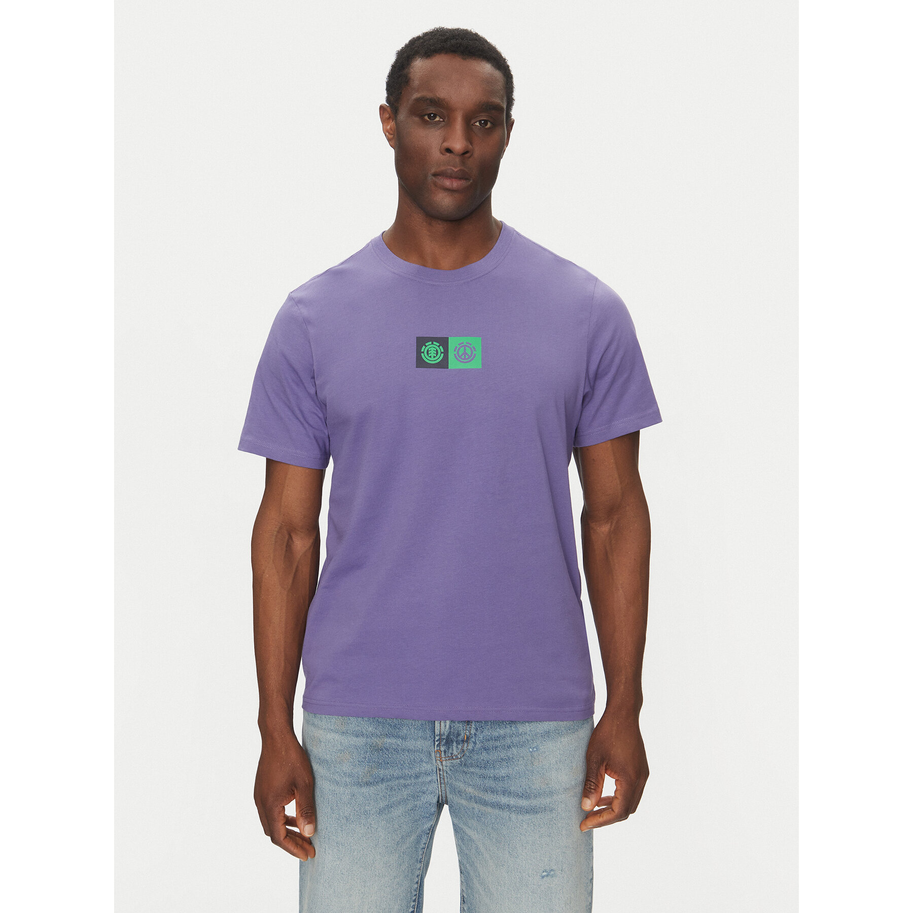 Element T-Shirt ELYZT00492 Μωβ Regular Fit