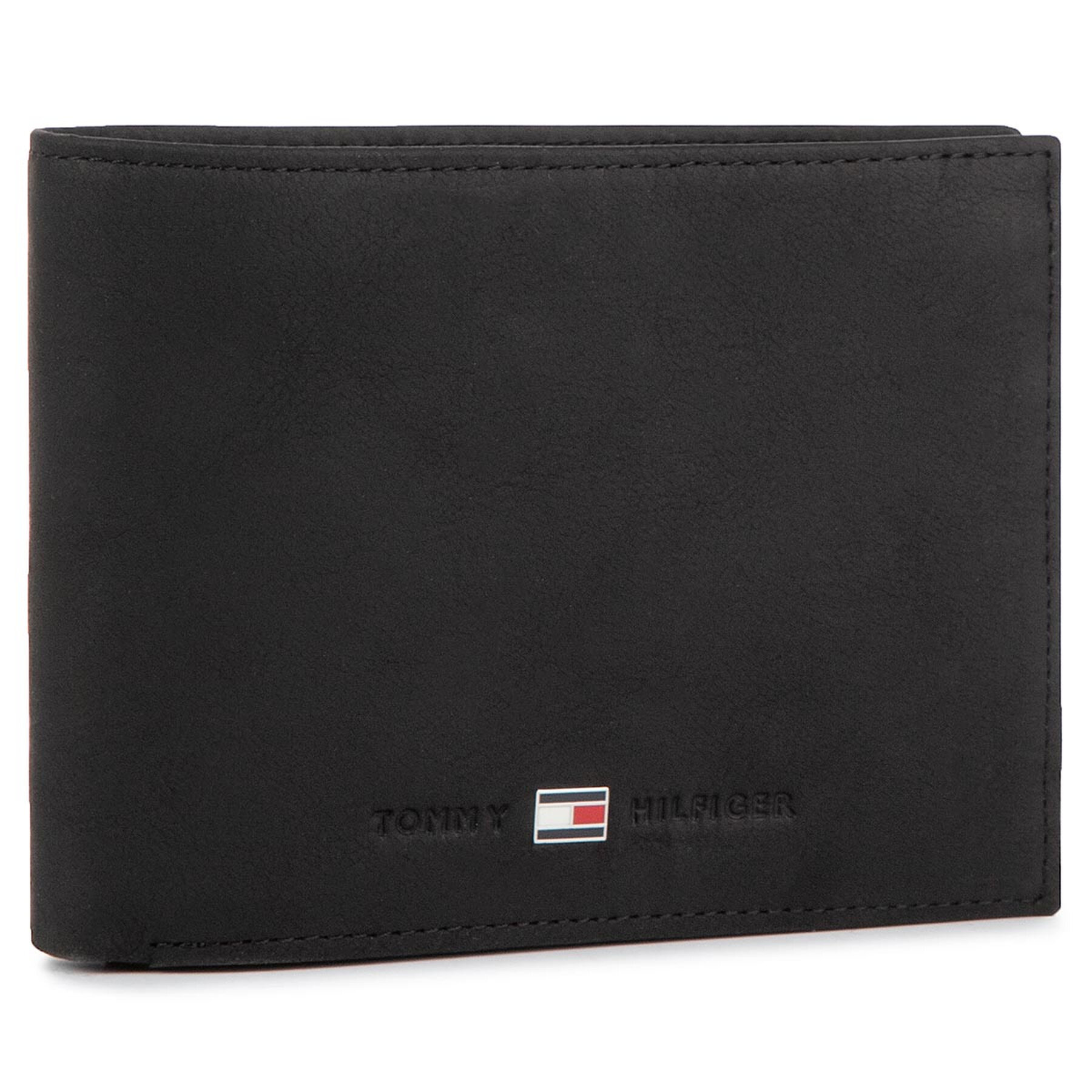 Portafoglio Tommy Hilfiger Johnson Cc Flap And Coin Pocket AM0AM00660/82566 Nero