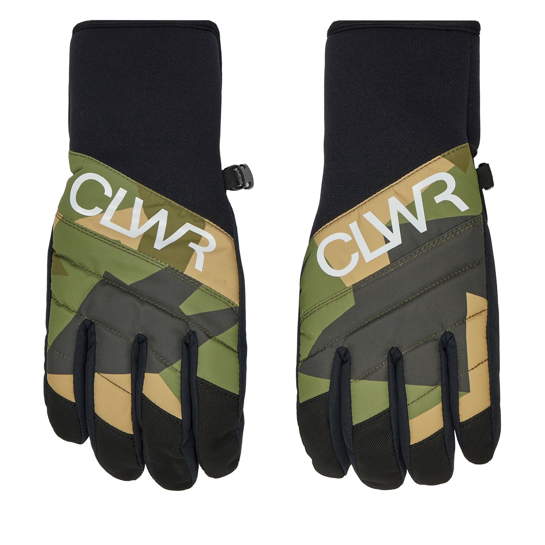 Síkesztyű Colourwear 7010345 Fekete