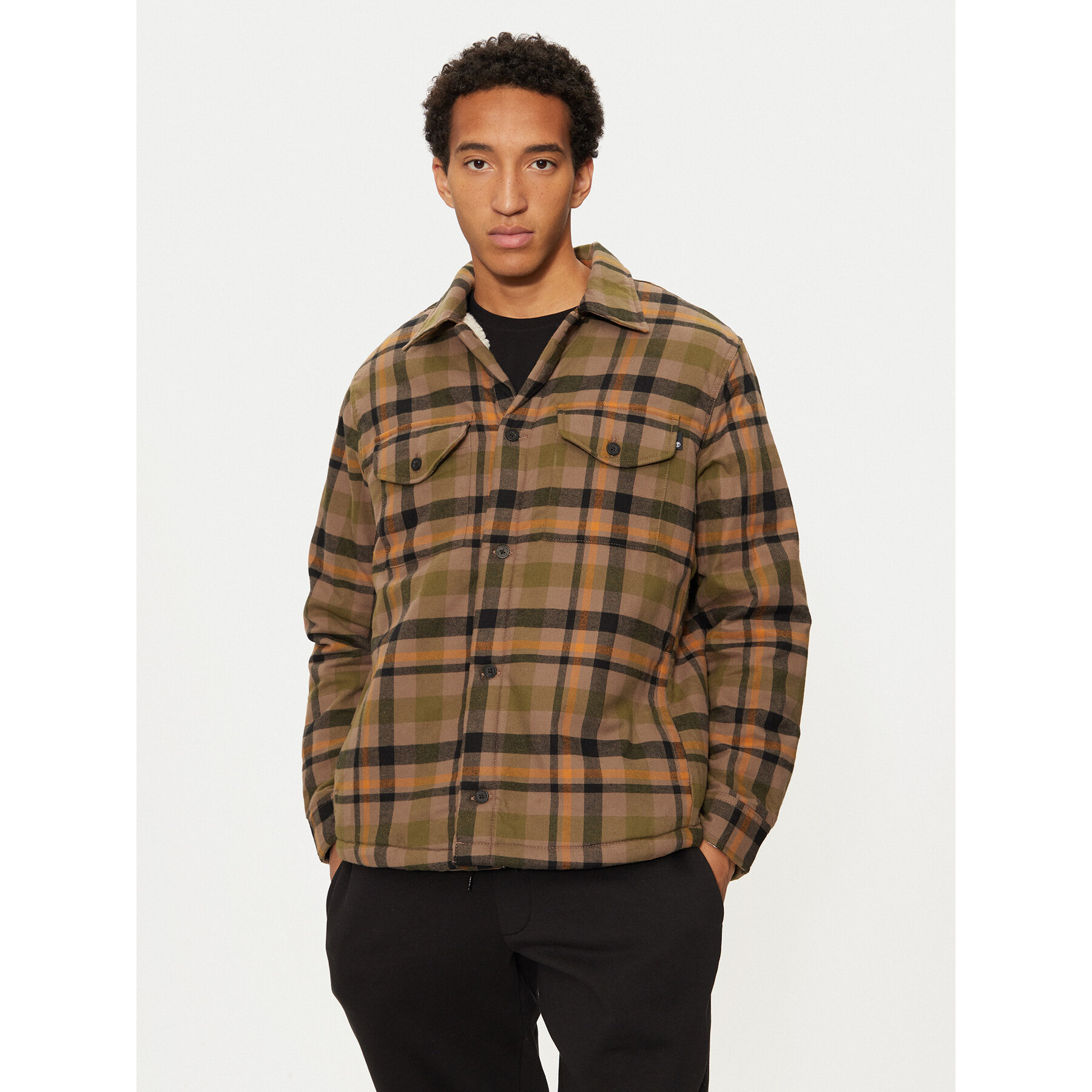 Timberland Hemdjacke TB0A6VT6BK21 Braun Regular Fit