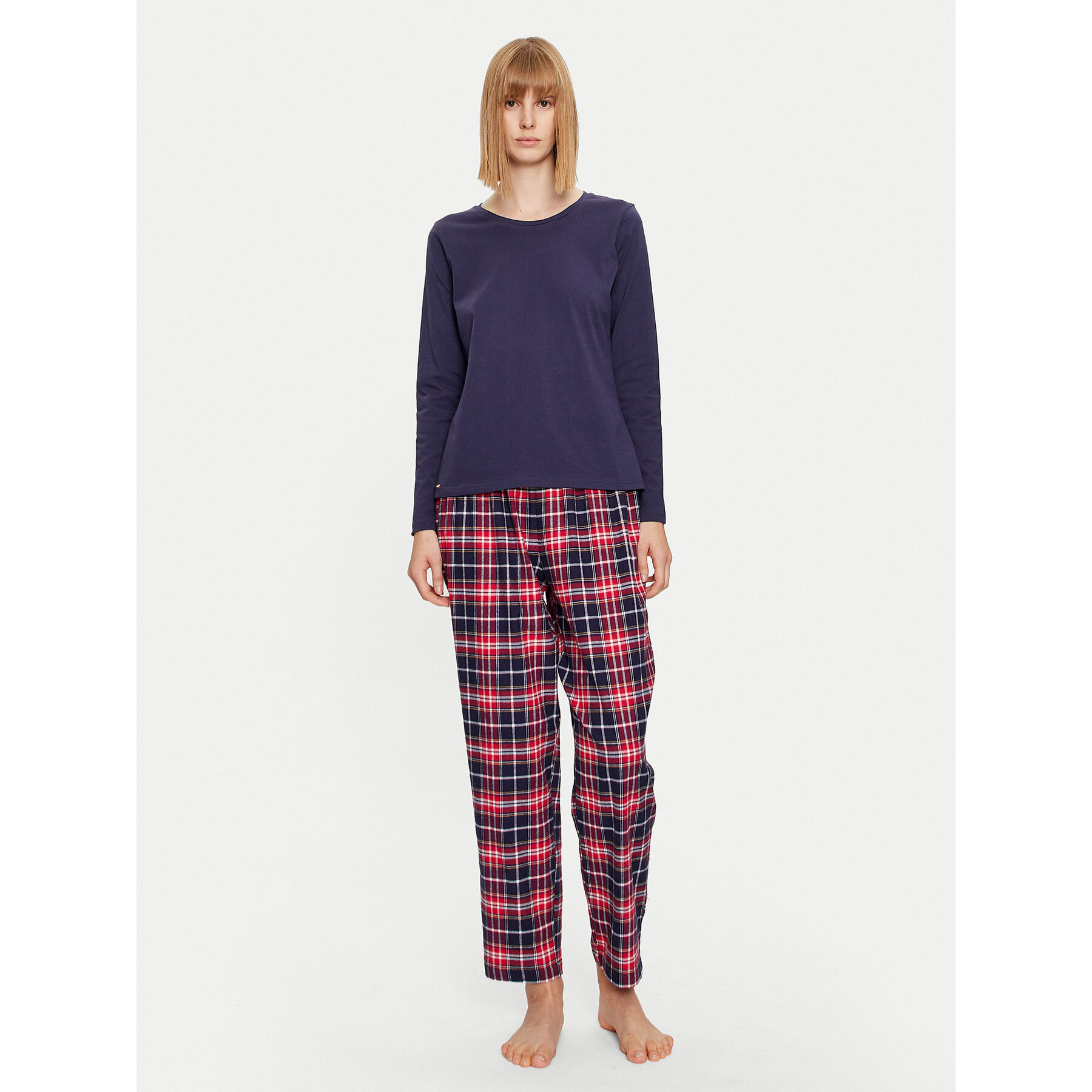 Selmark Pigiama The Big Family P7275 Blu scuro Regular Fit