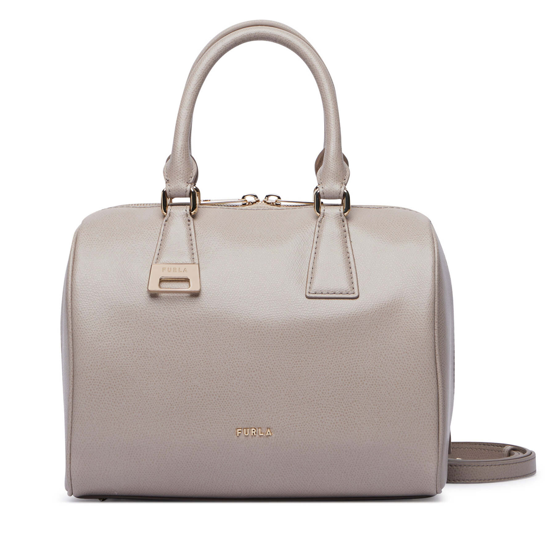 Ročna torba Furla Olivia M Boston WB02148 A.0023 4892S Siva