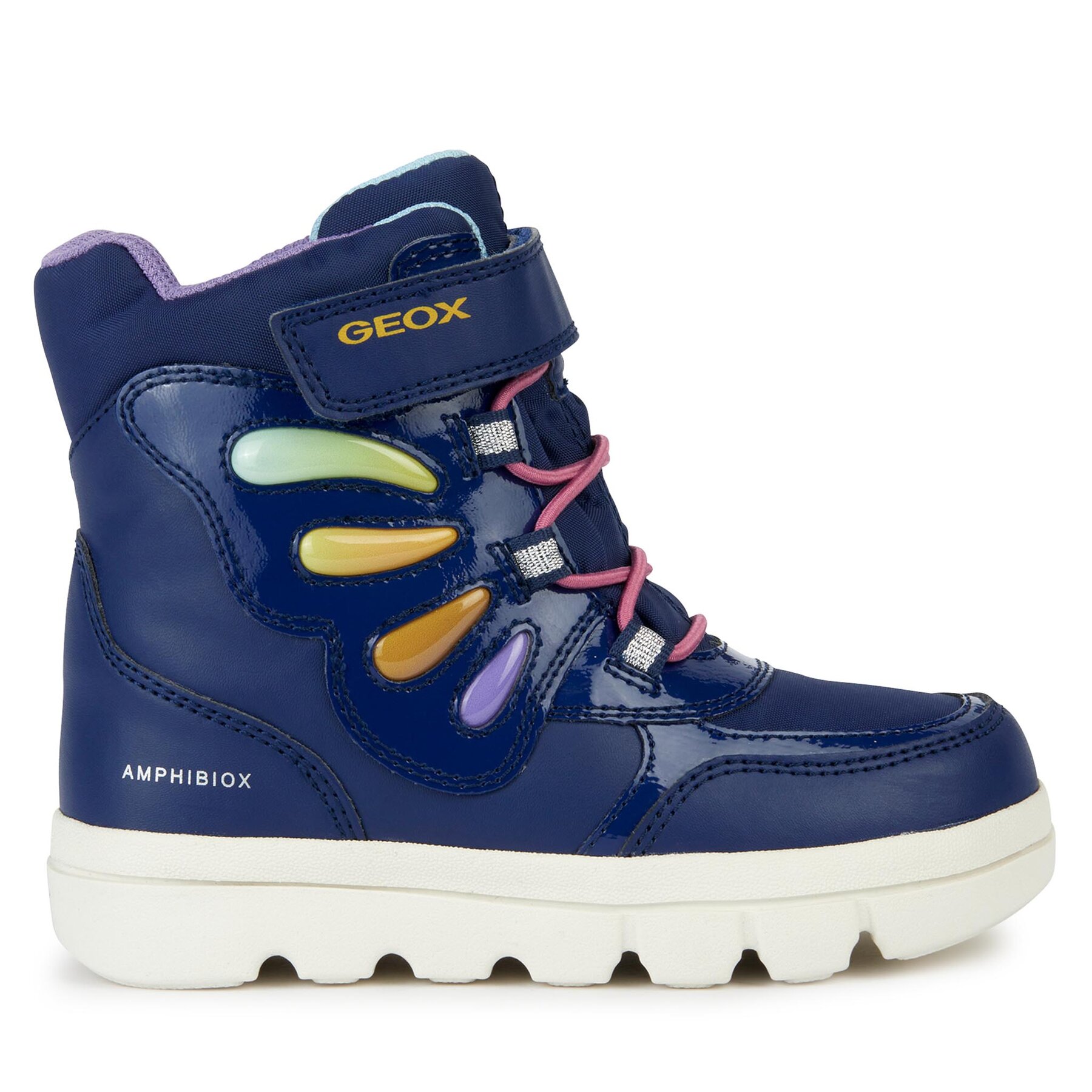 Cizme Geox J Willaboom Girl B A J36HWA 054FU C4243 M Bleumarin
