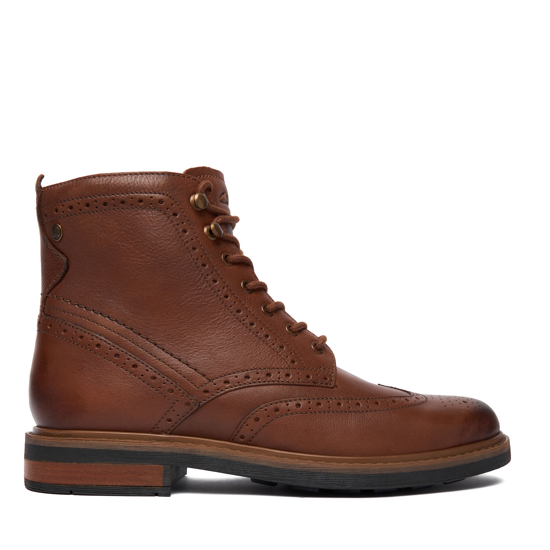 Čižmy Clarks Newford LaceBT 26183376 Hnedá