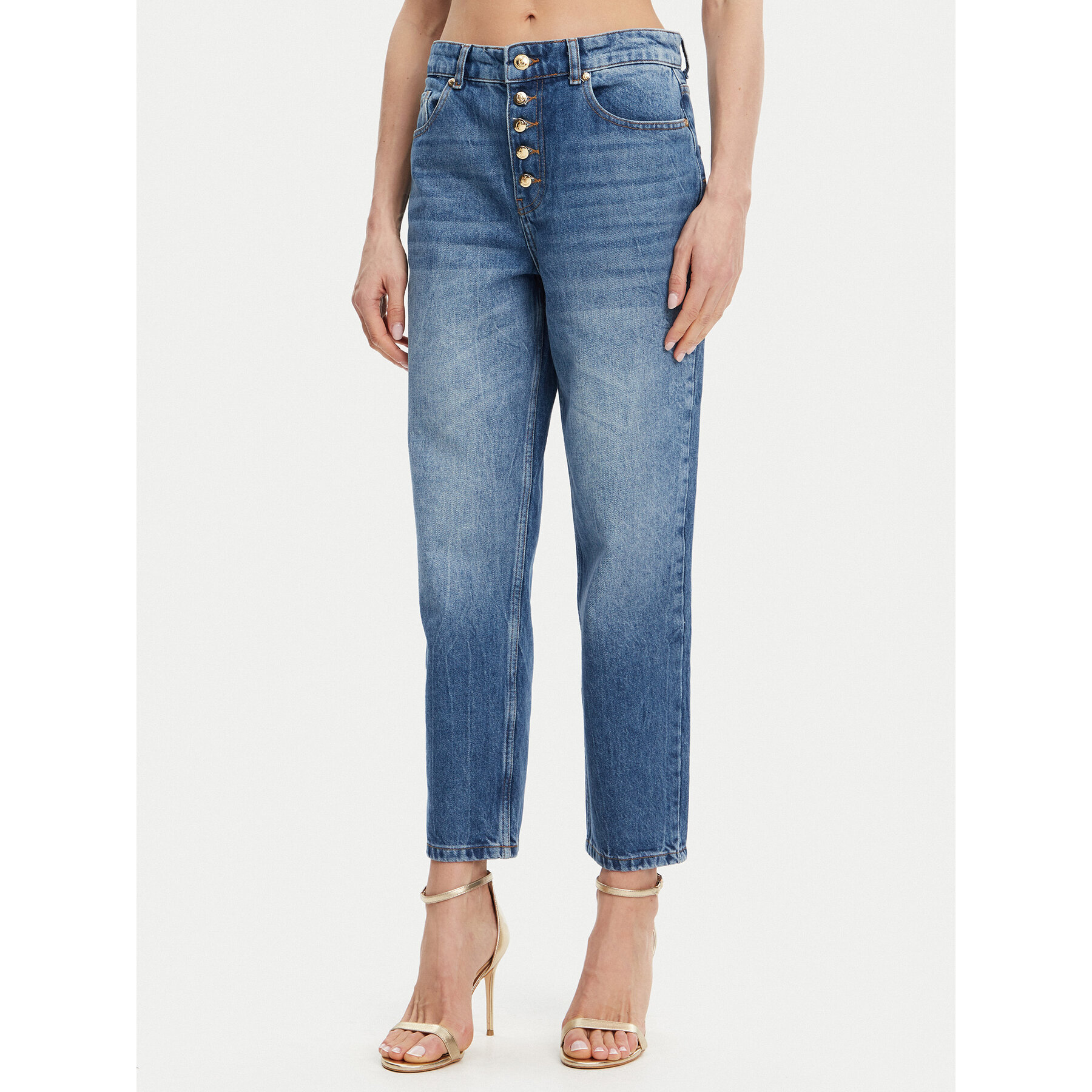 Just Cavalli Jeans 78PAB5B5 Blau Wide Leg