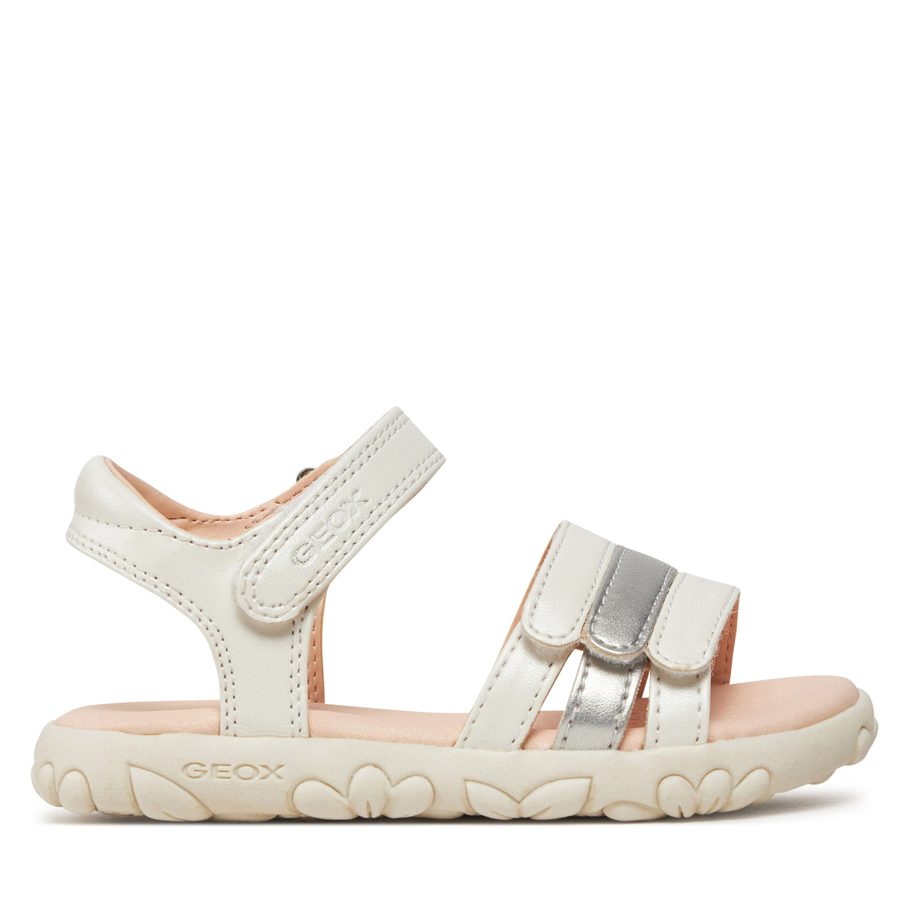 Sandale Geox J Sandal Haiti Girl J458ZD 000NF C0459 M Alb
