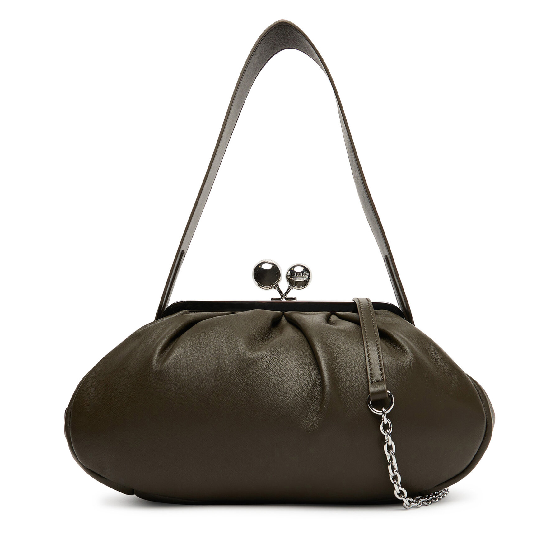 Damska Weekend Max Mara Torebka Khaki Cubico 2525516194600
