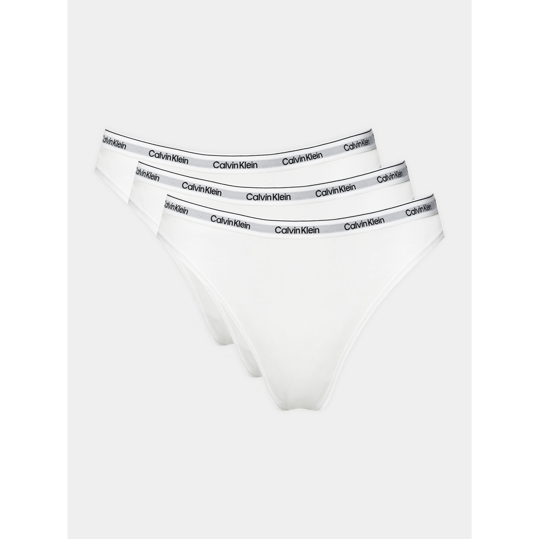 Calvin Klein Underwear Calvin Klein Underwear Σετ 3 τεμάχια στρίνγκ 000QD5209E Λευκό