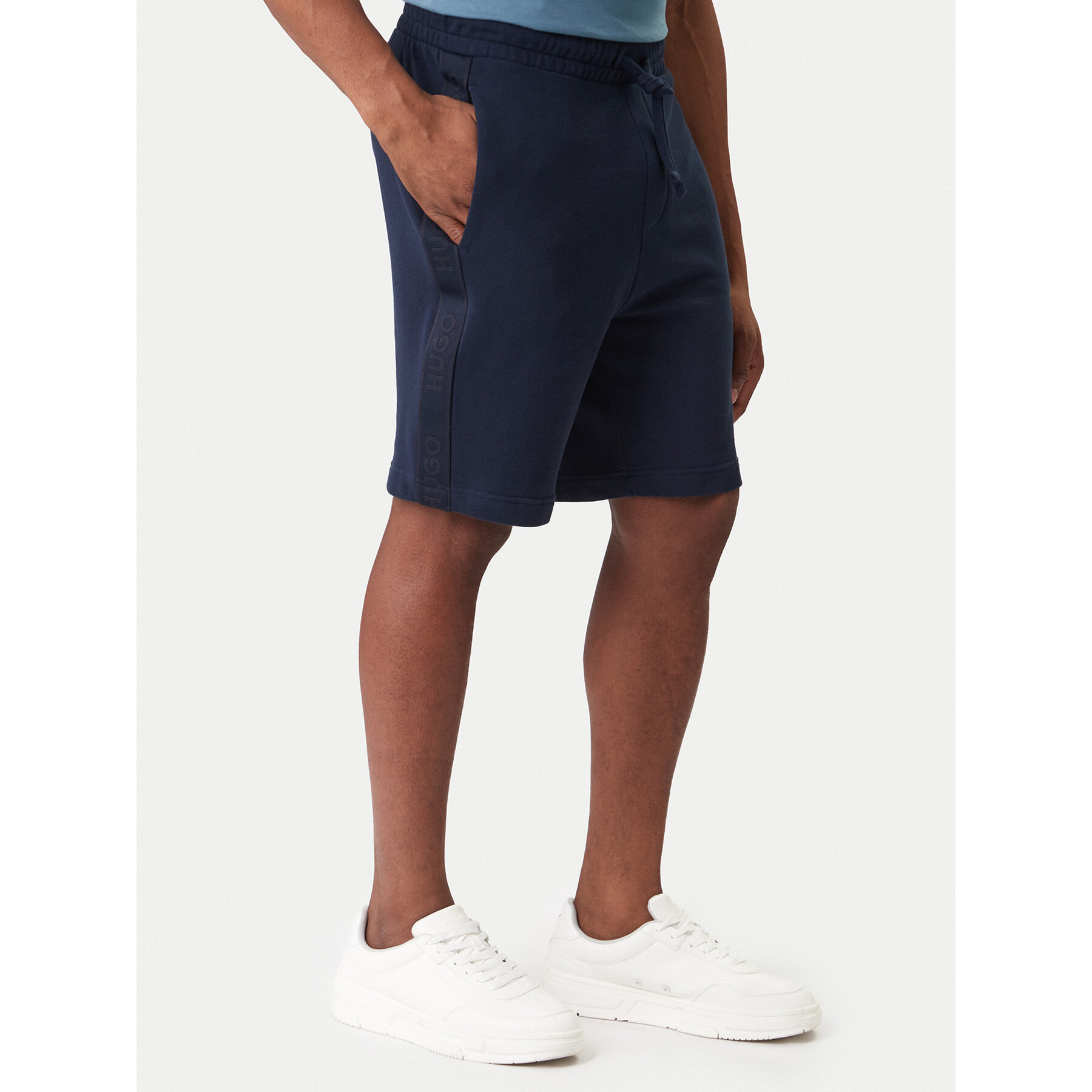 HUGO Sportshorts Liam 50540936 Blau Regular Fit