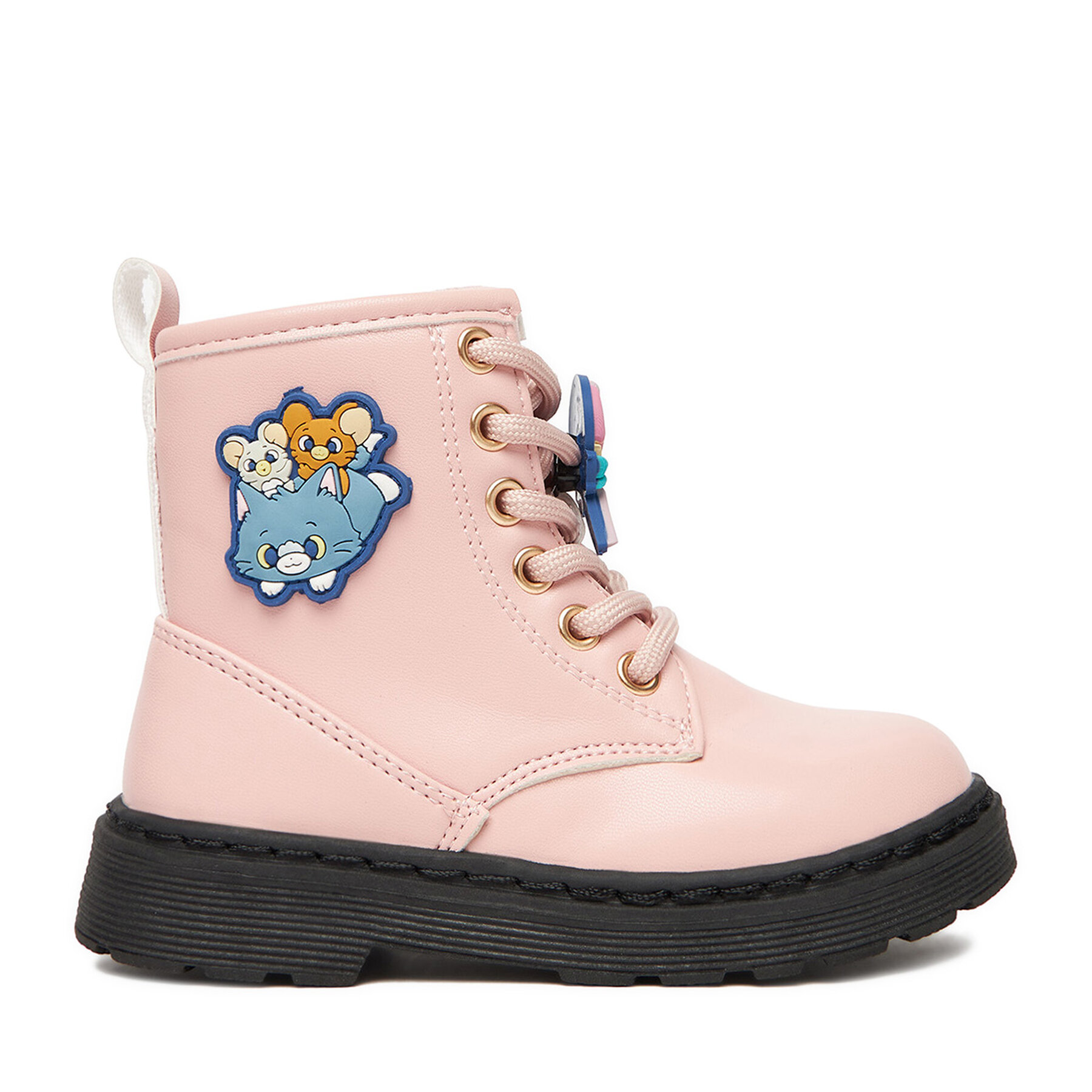 Šnurovacia obuv Tom & Jerry Gokko CEO-CM-AW25-345WBGTJ Ružová