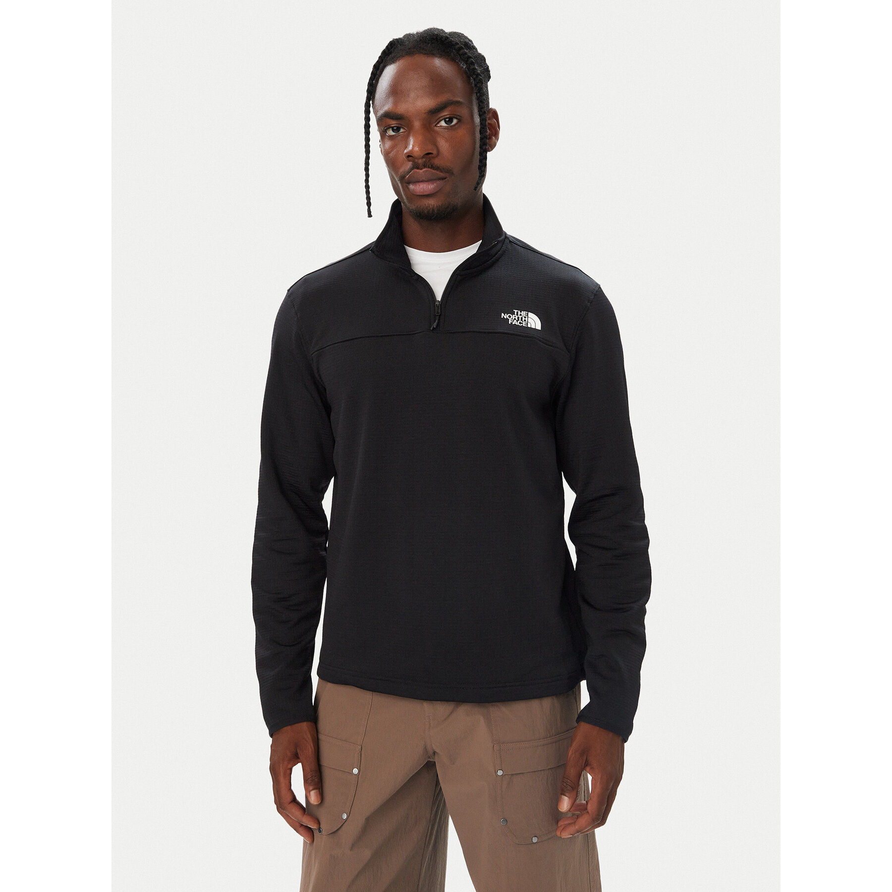 The North Face Fleecejacke Cedar Trail NF0A8AZE Schwarz Regular Fit