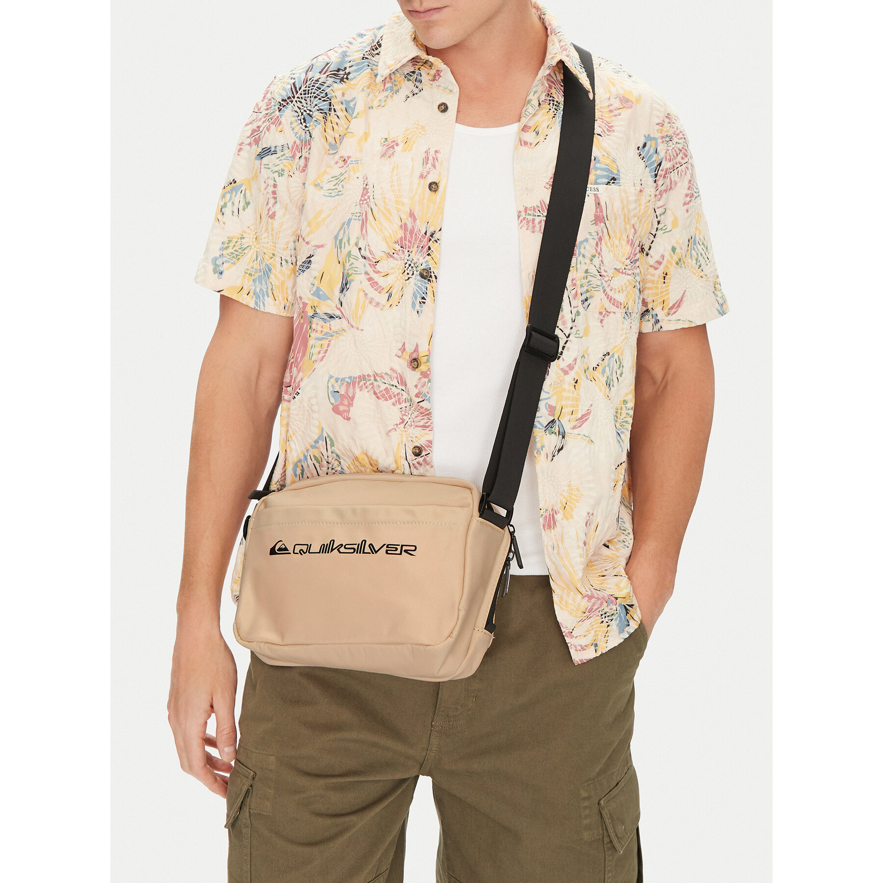 Válltáska Quiksilver QUIC-M-005-07 Bézs