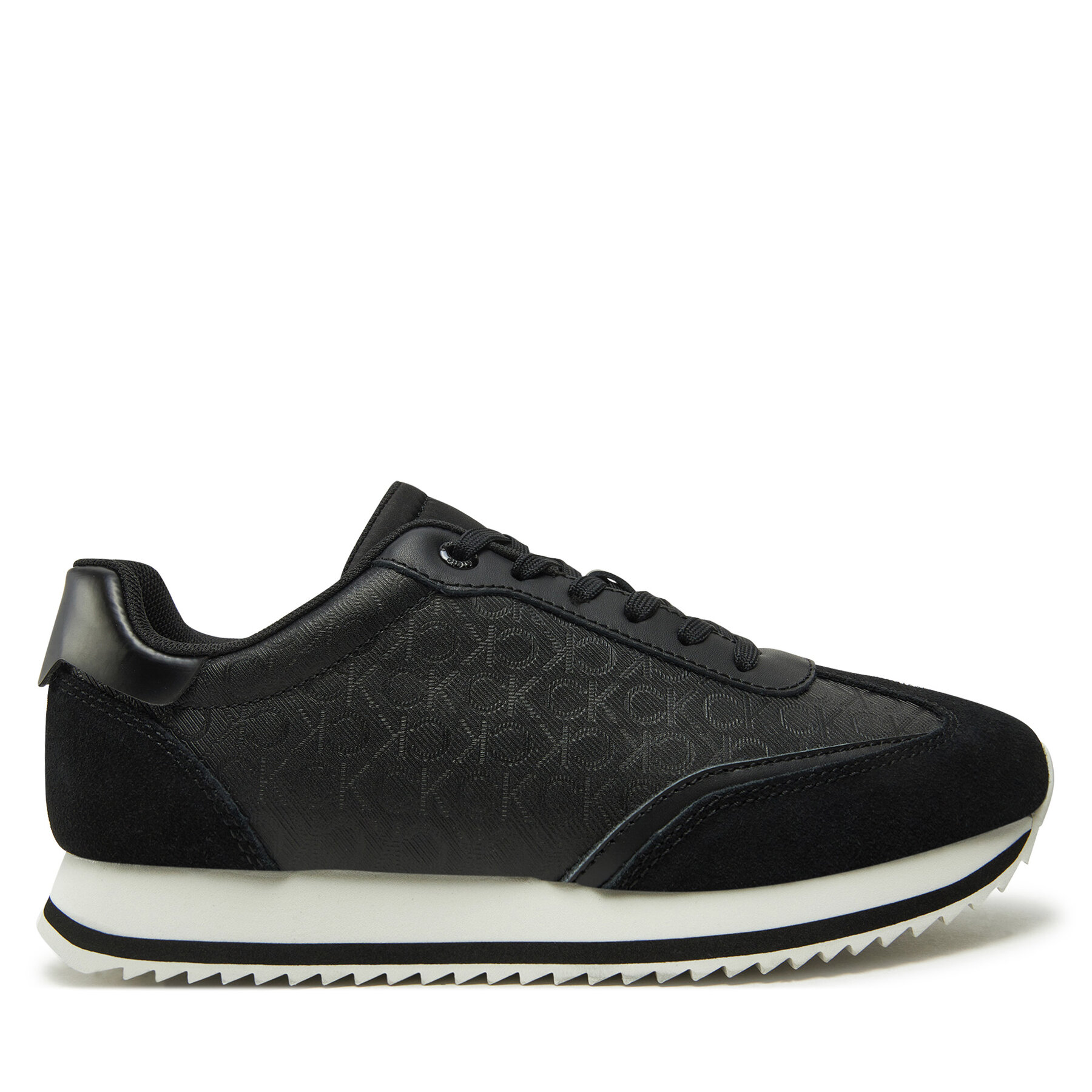 Sneakers Calvin Klein Runner Lace Up - Mono Mix HW0HW02294 Noir