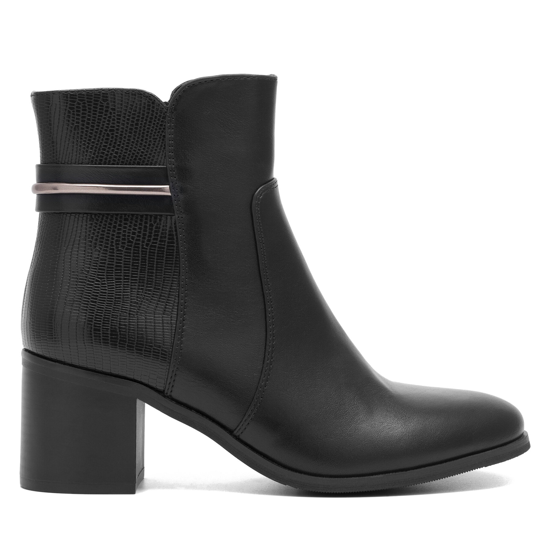 Μποτάκια Clara Barson LILOU WS22405-05 Μαύρο