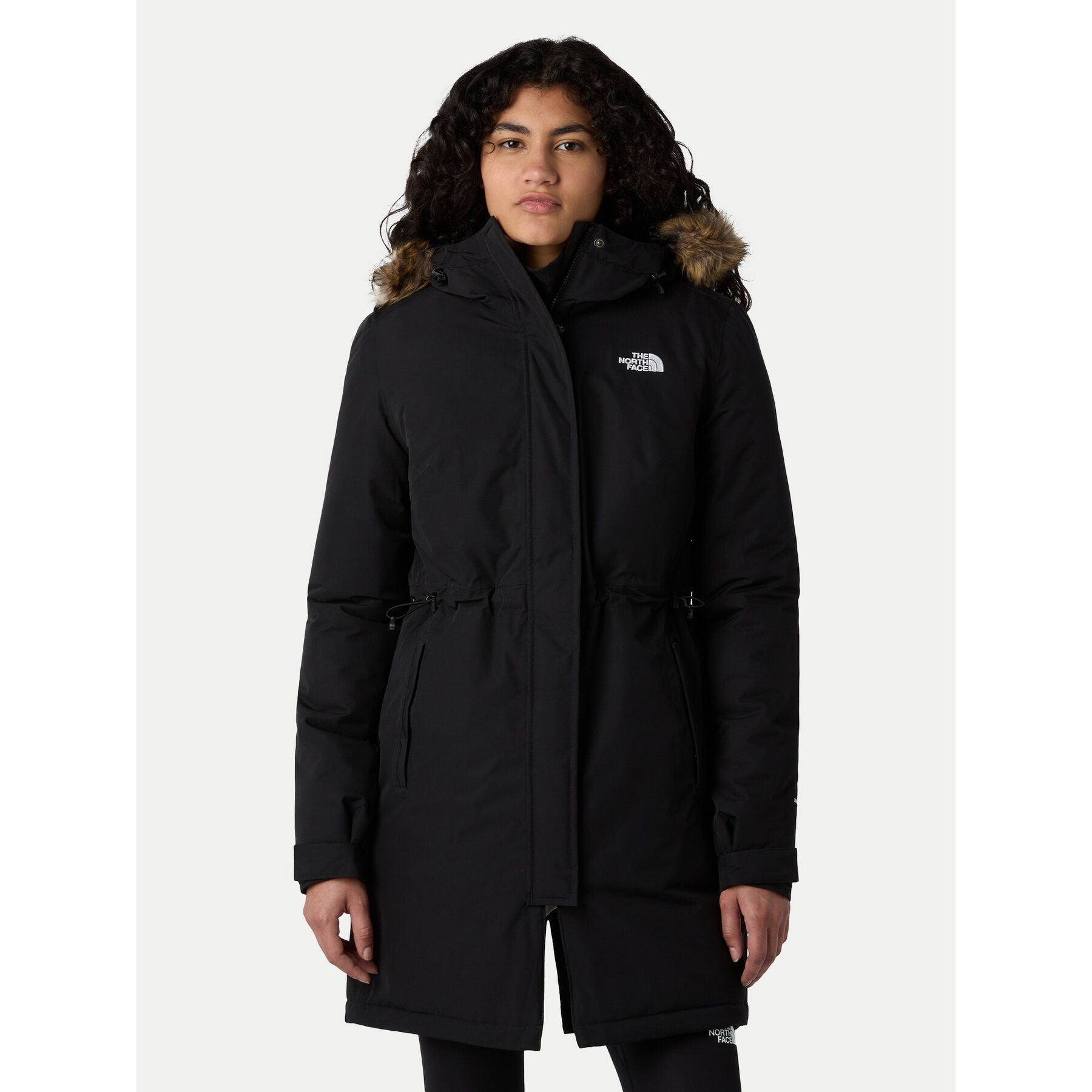 The North Face Parka Zaneck NF0A8DZN Schwarz Regular Fit